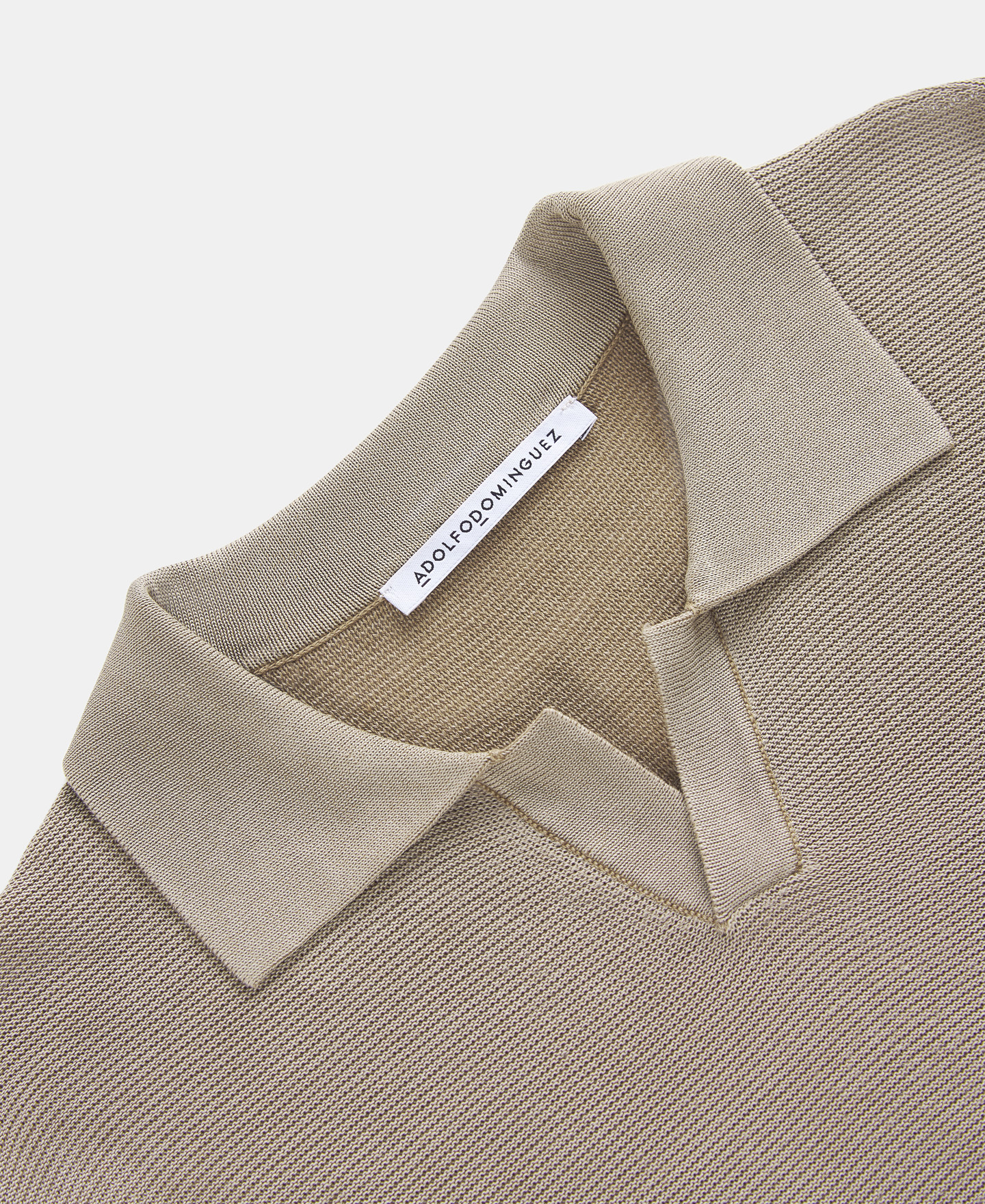 Cotton and viscose polo shirt image number 6