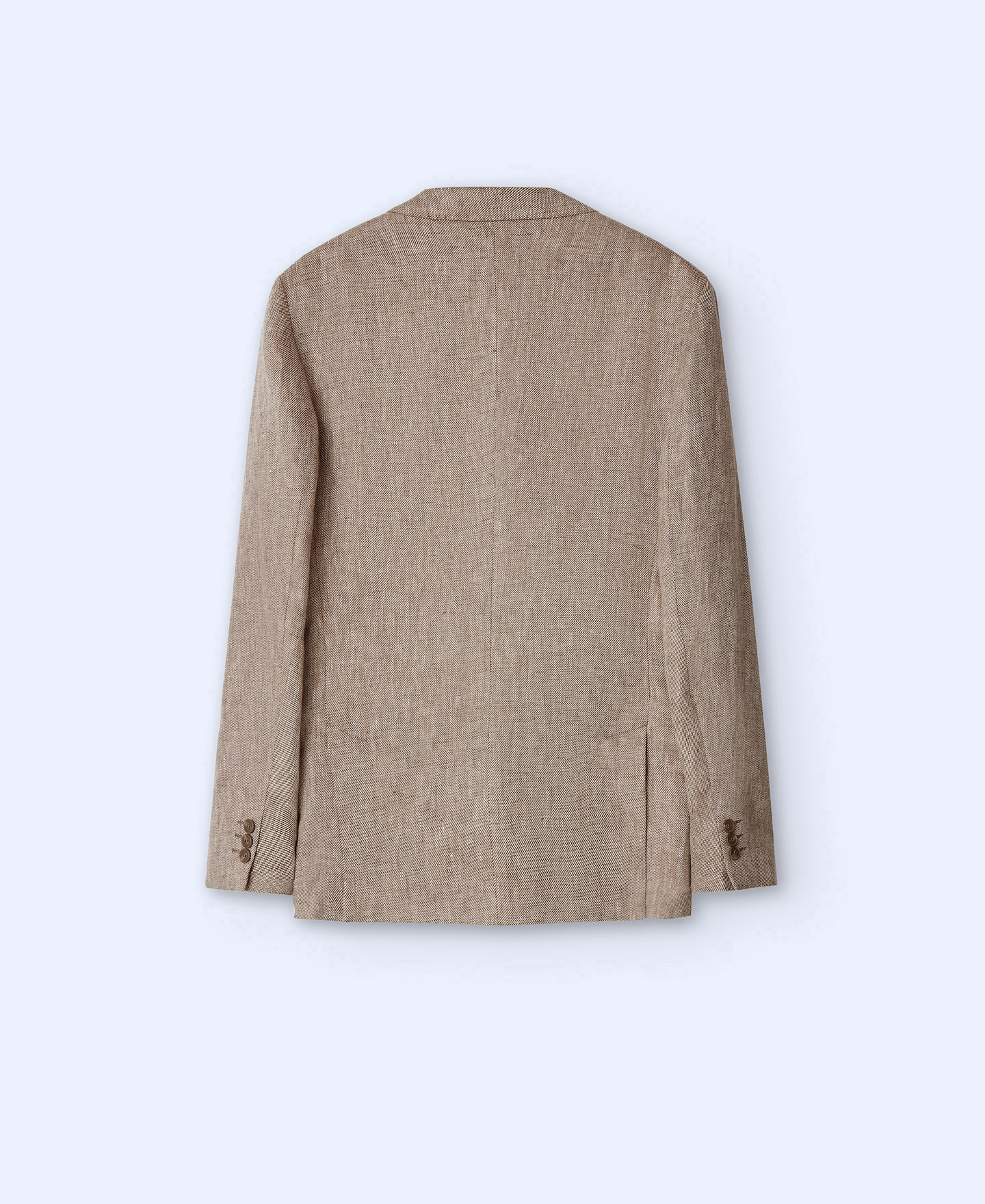 European linen two button blazer image number 5