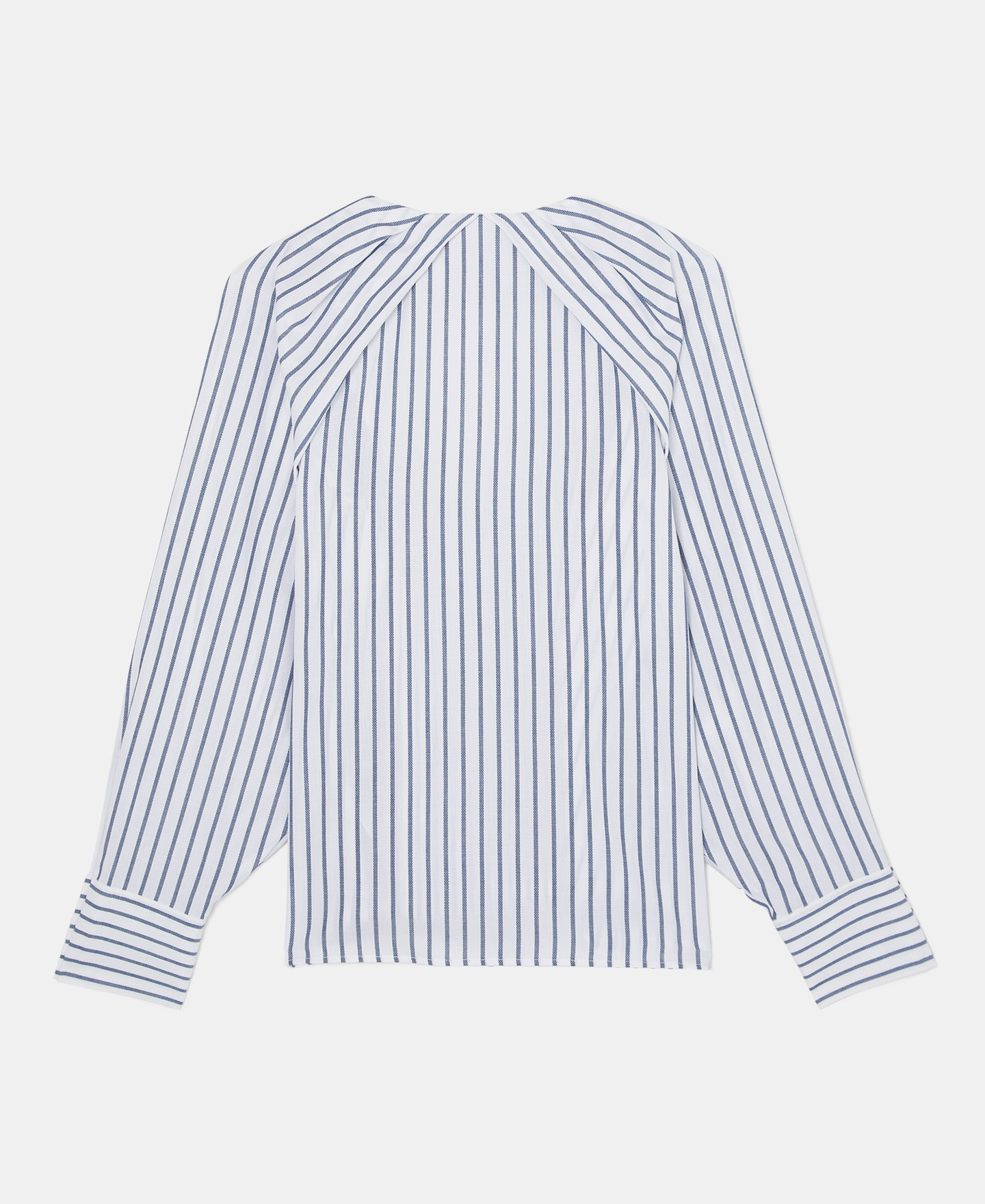 Striped shirt with wide sleeves image number 5