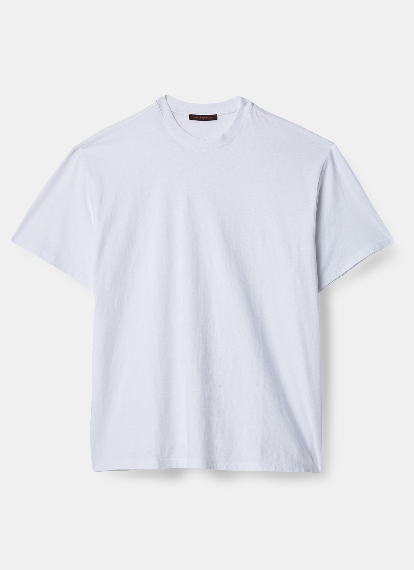 Camiseta con volumen en lino algodón image number 0