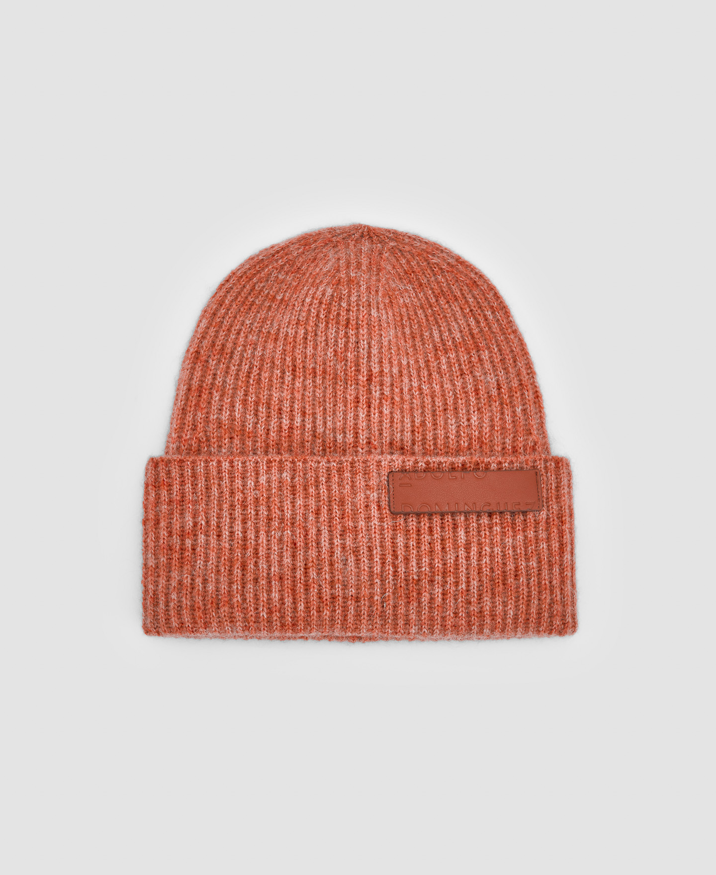 Wool and alpaca knitted beanie cap image number 0