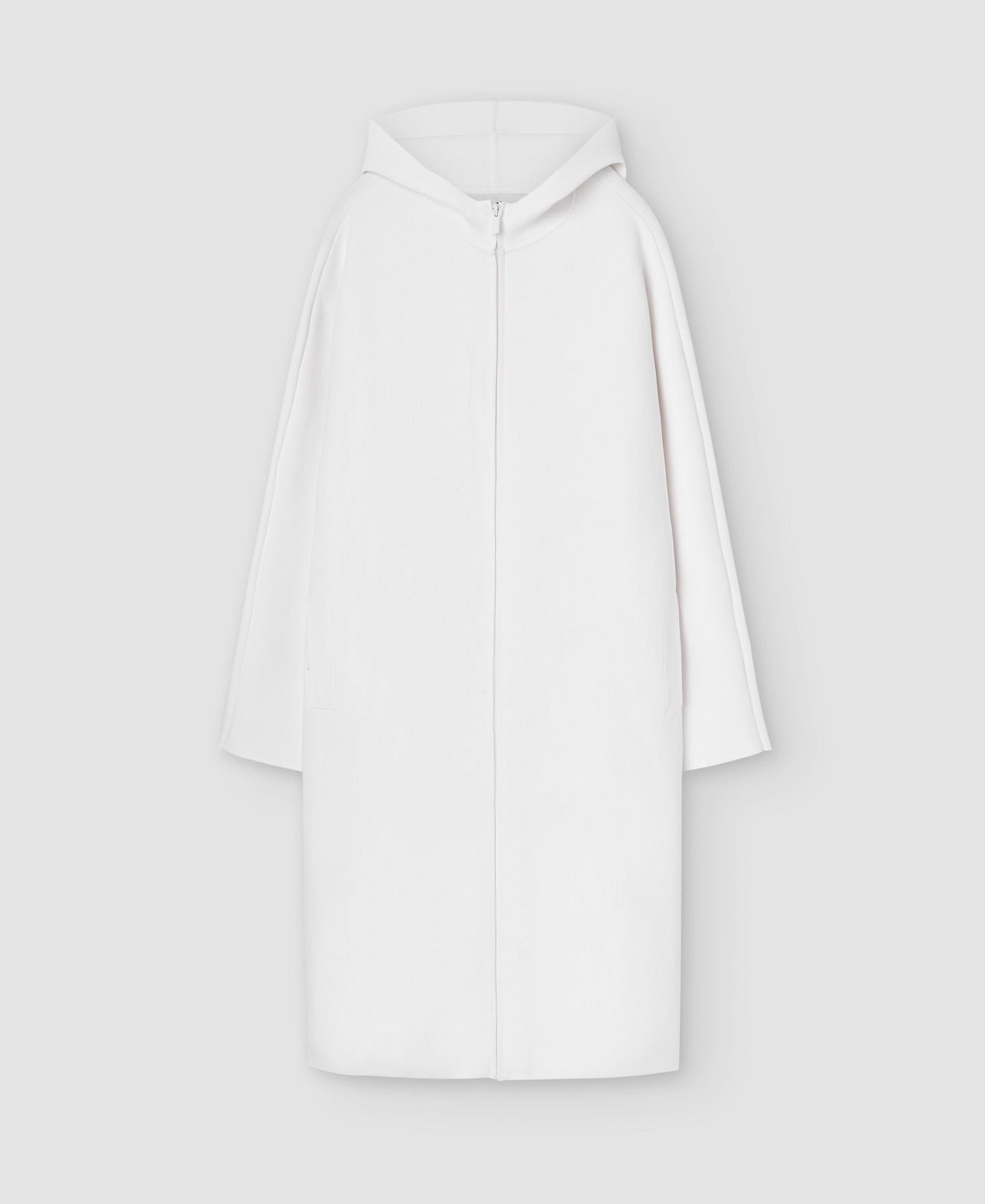 Recycled nylon double faced coat image number 5