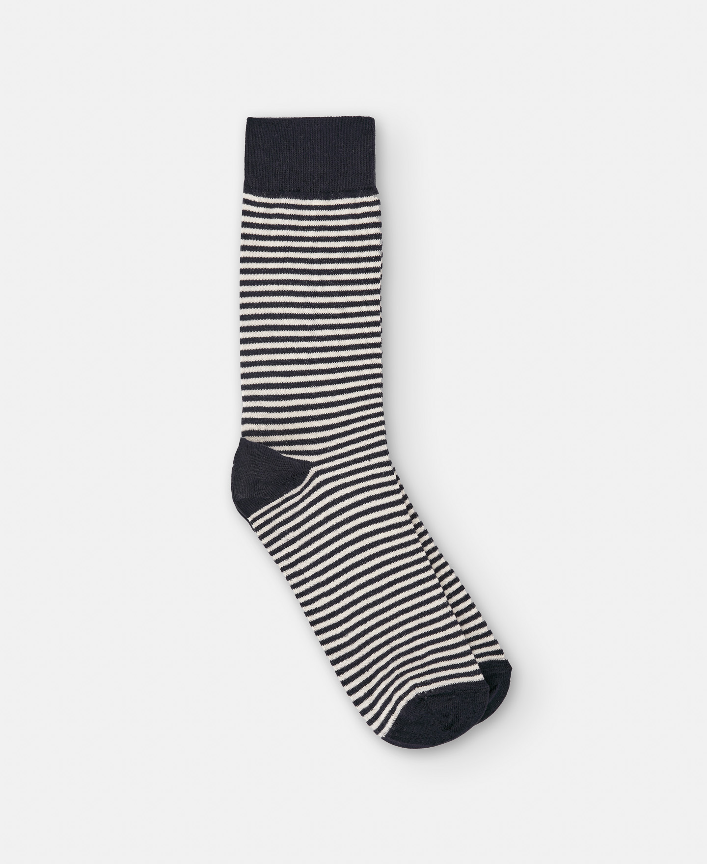 Stretch cotton striped socks image number 0