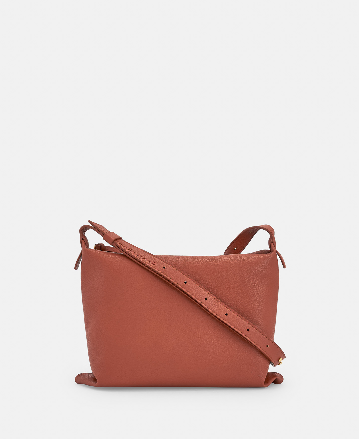 Hobo textured grain zip closure image number 0
