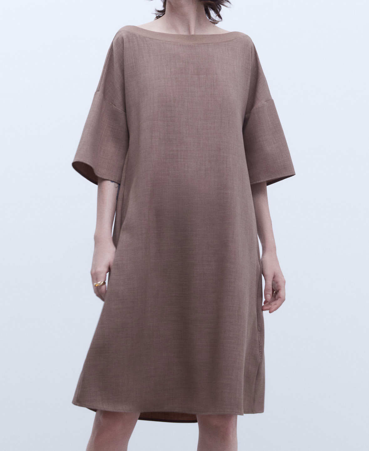 A-line short dress image number 0