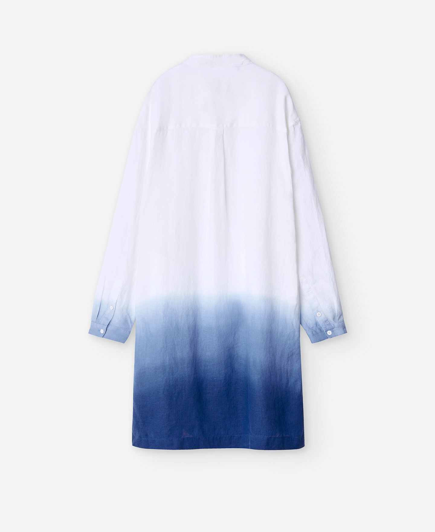 European linen Mandarin collar kaftan image number 5