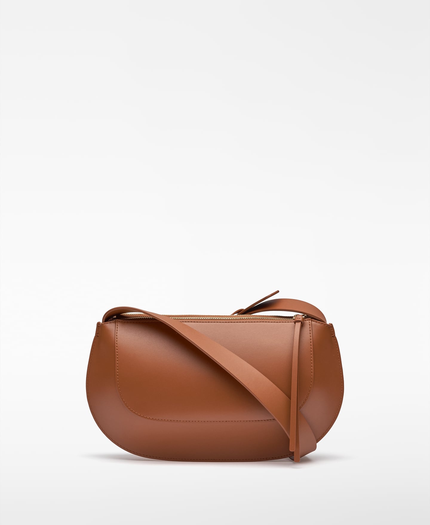 Dorna leather shoulder bag image number 1