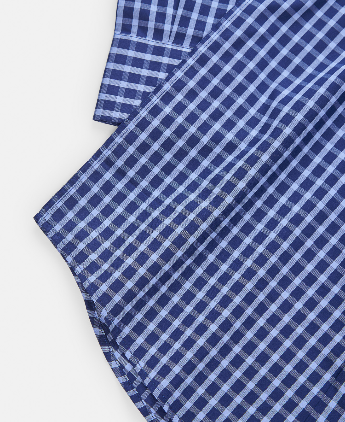 Checked cotton shirt image number 6