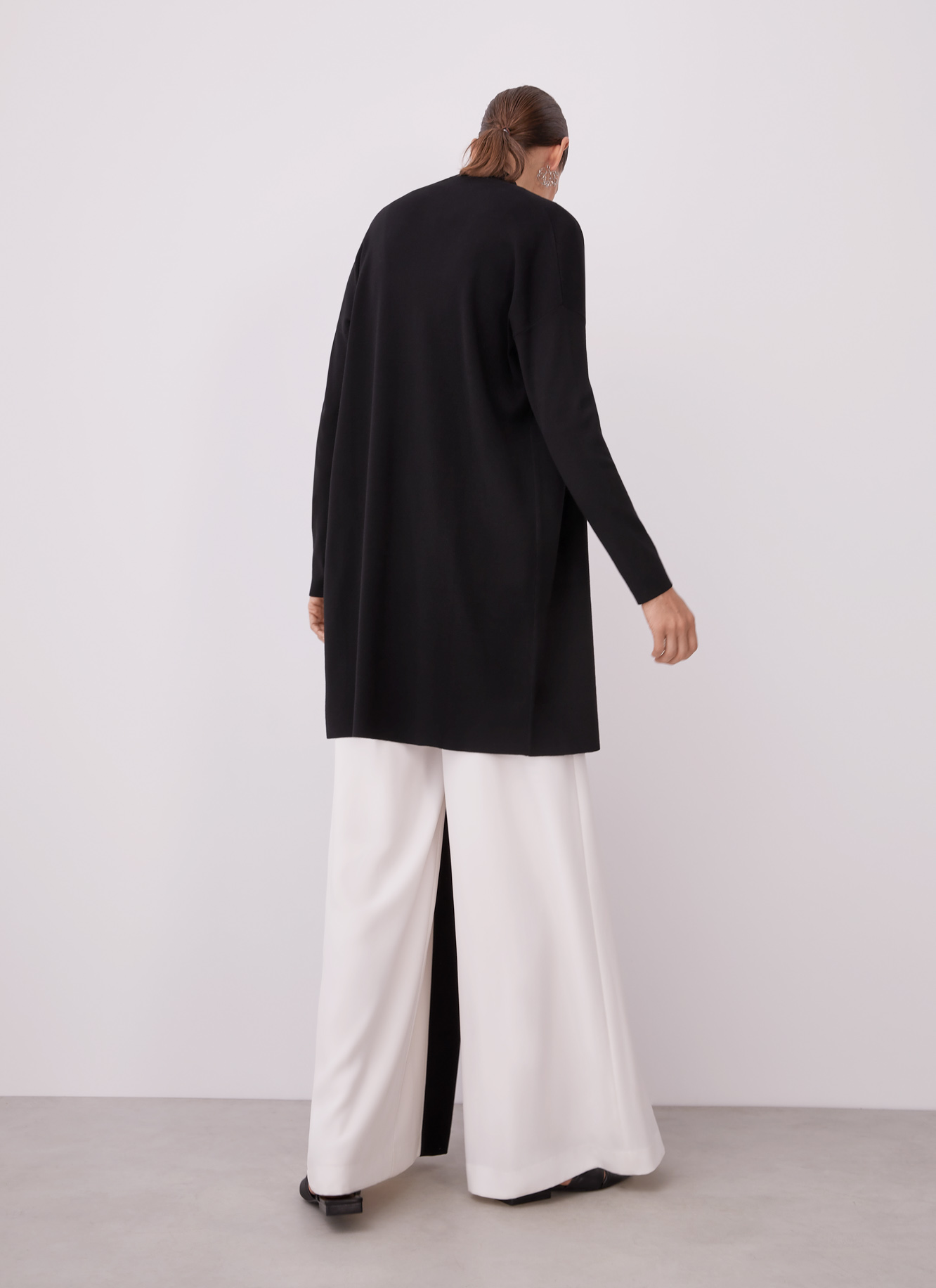 Top en viscosa con espalda de mohair image number 6