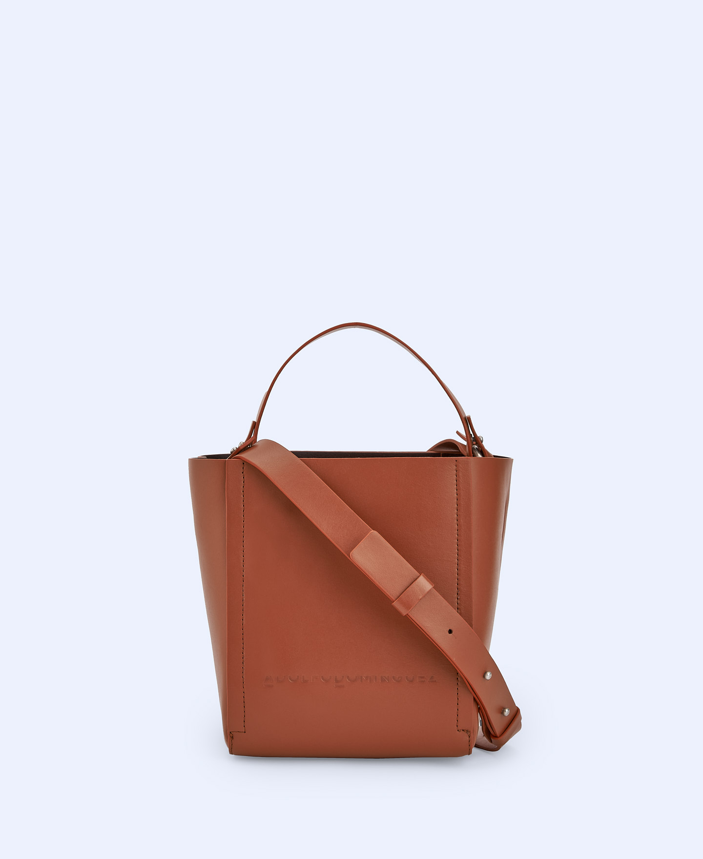 Made in Spain leather bucket bag image number 0