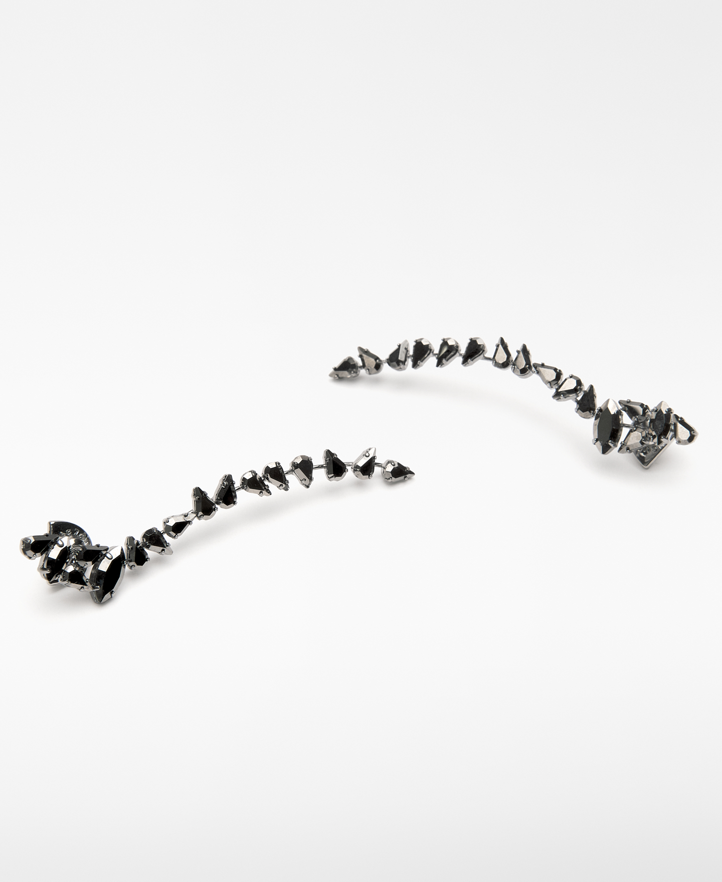 Set crystal earrings woman image number 1