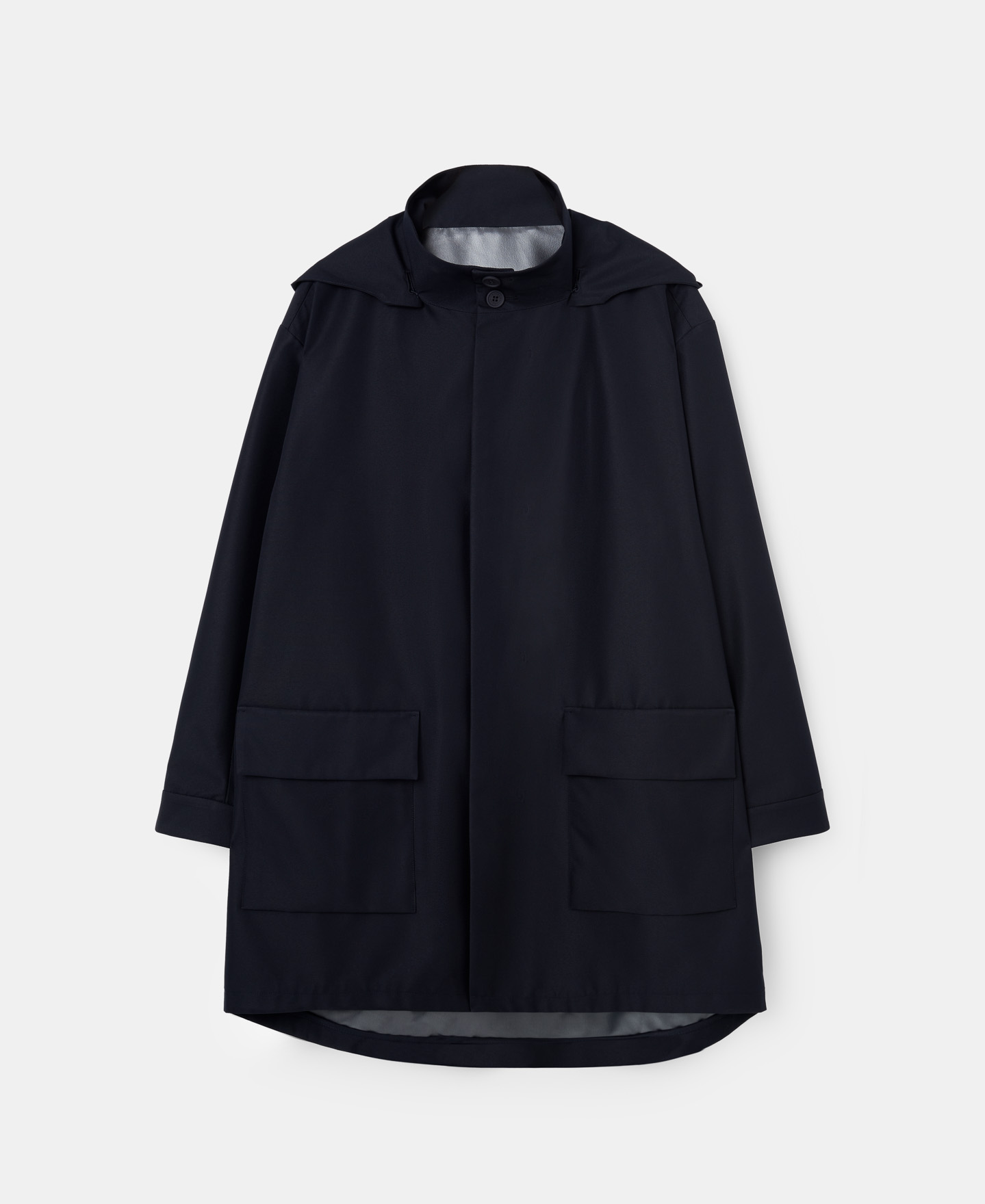 Parka cuello mao con capucha image number 4