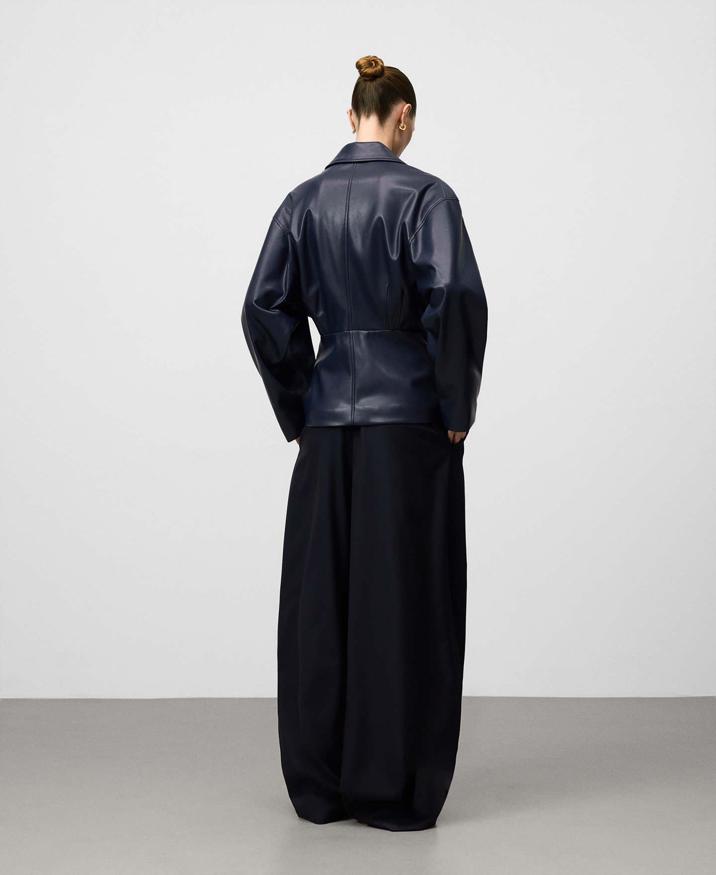 Chaqueta biker Piel No Piel mujer image number 2