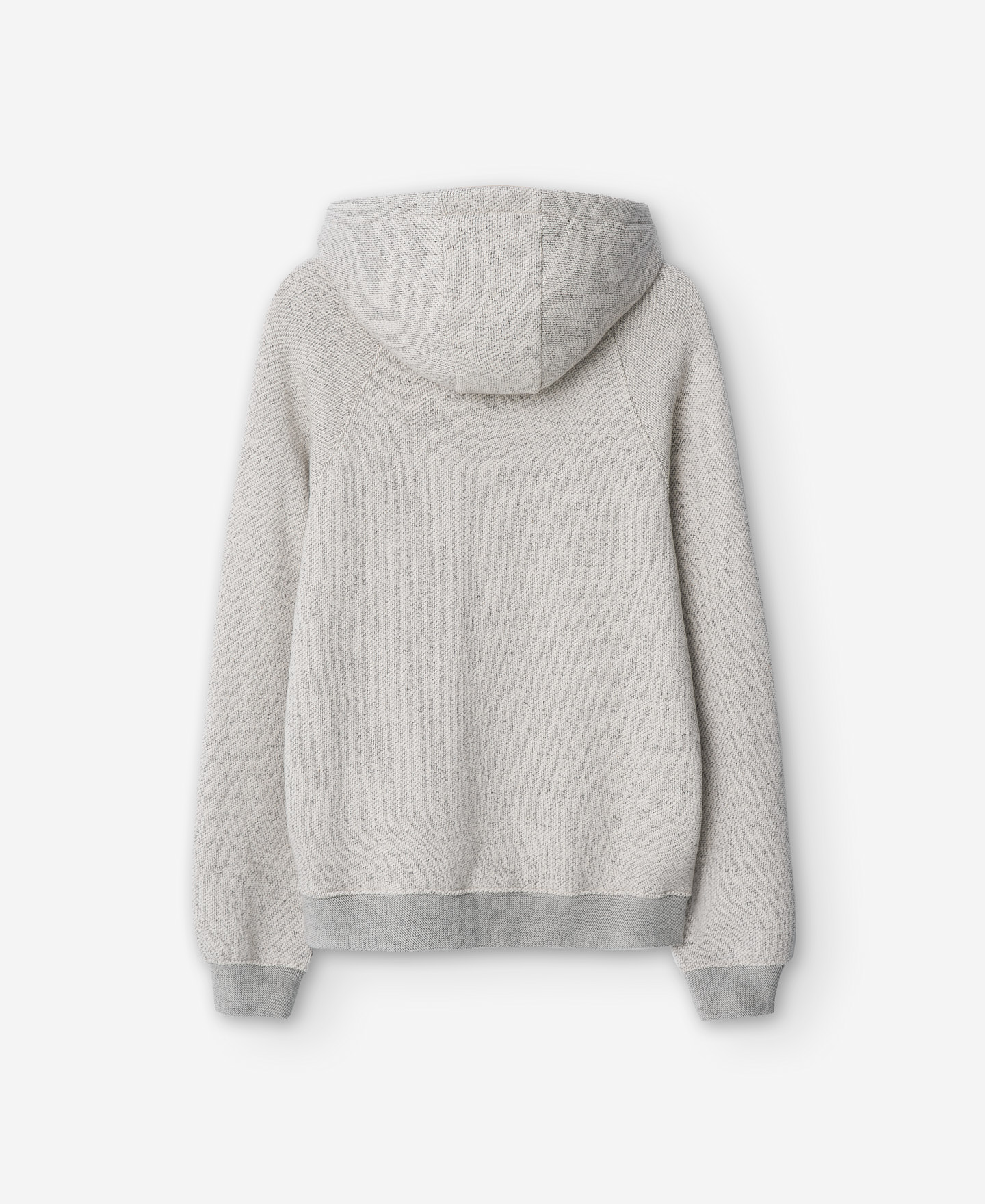Ecru brown cotton sweatshirt for men image number 5