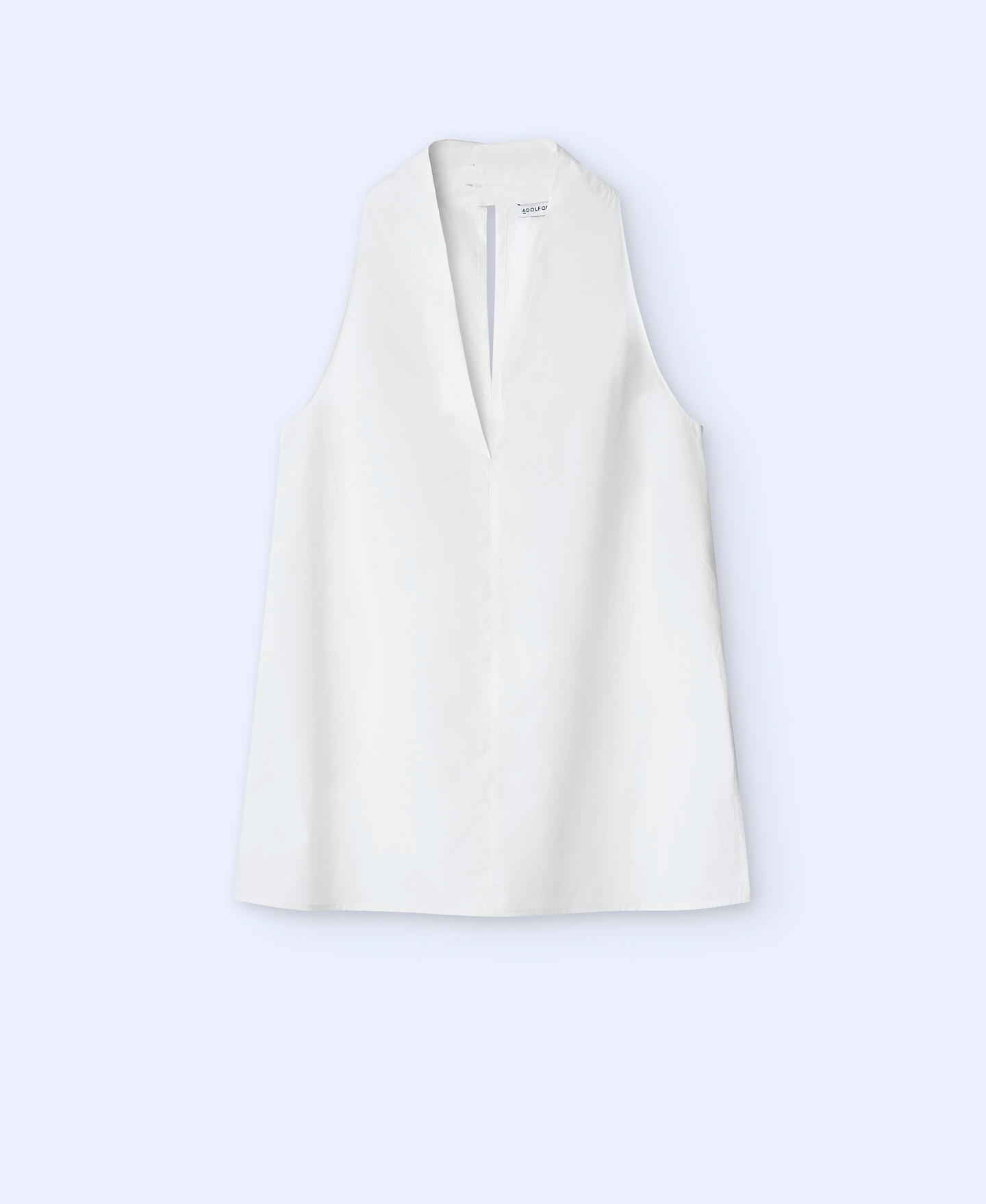 Ethically grown cotton draped top image number 4