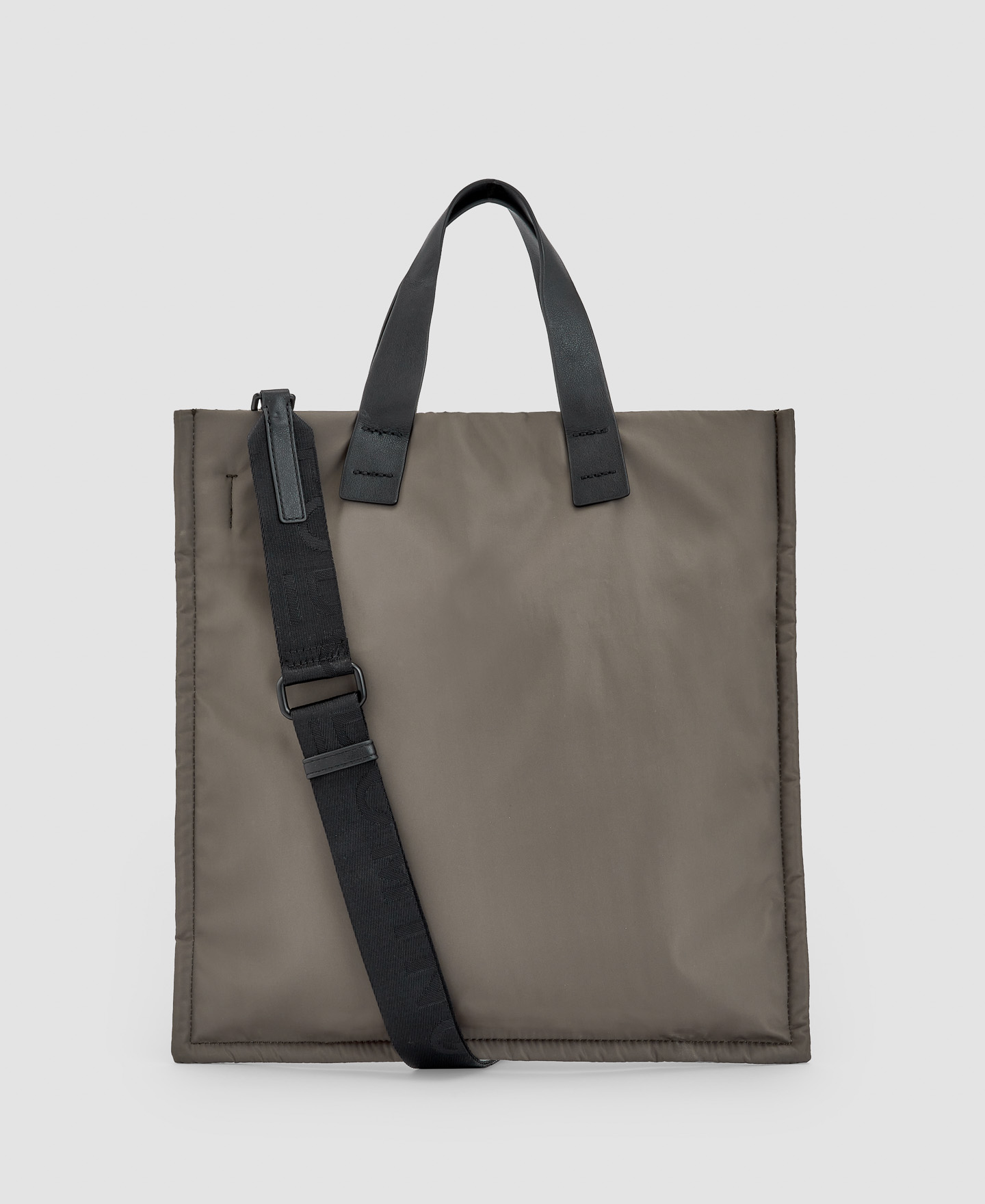 Recycled nylon superthin shopper bag image number 1