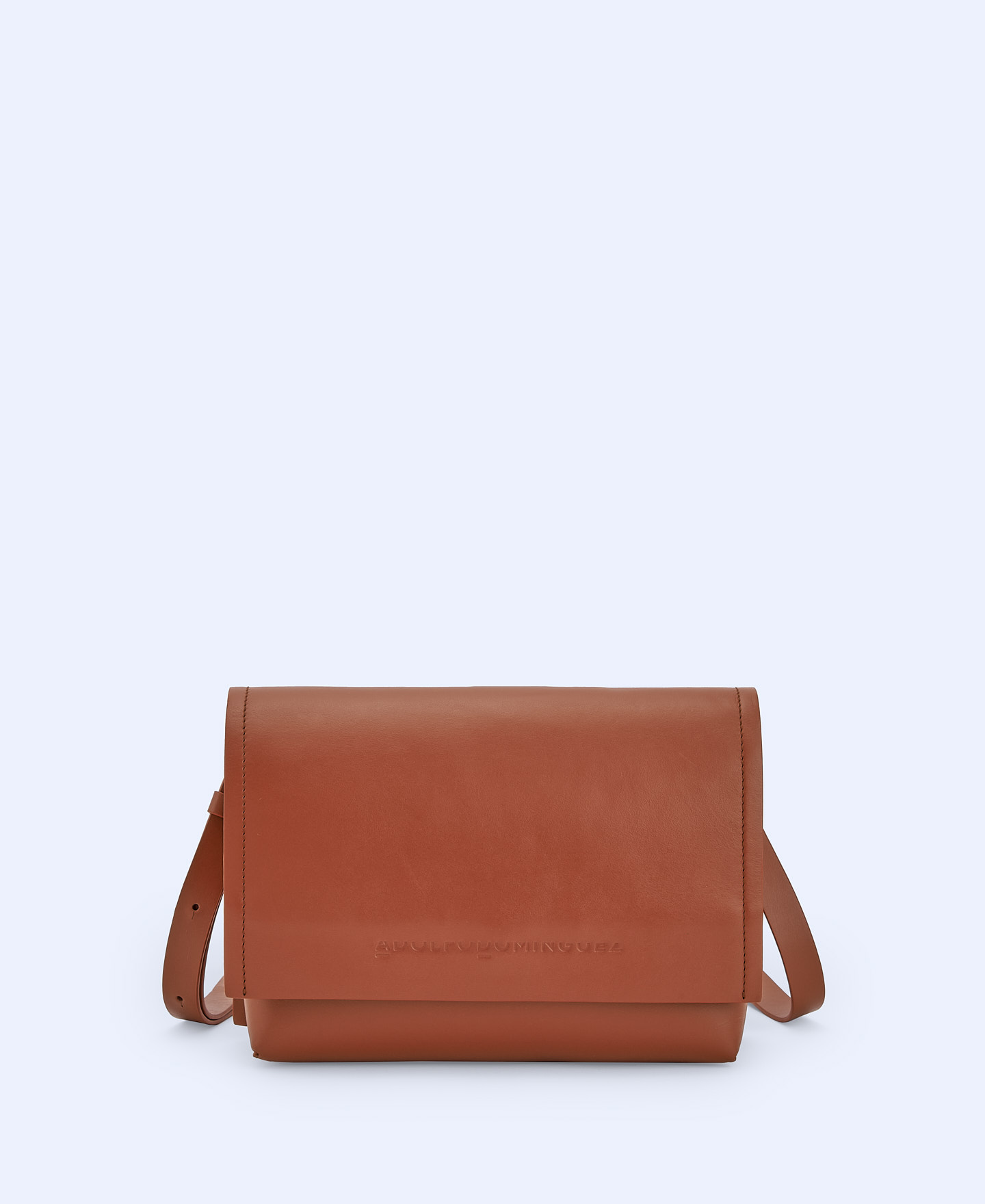 Bolso baguette Made in Spain en piel image number 0
