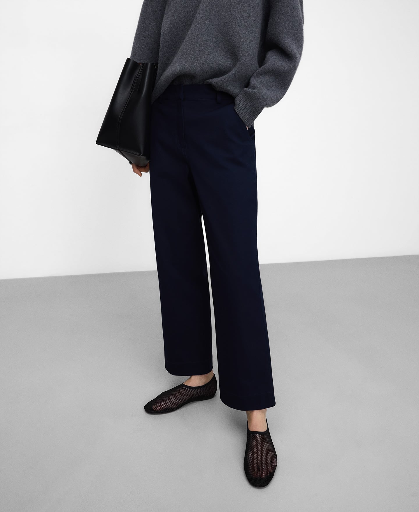 Cotton stretch chino trousers image number 0