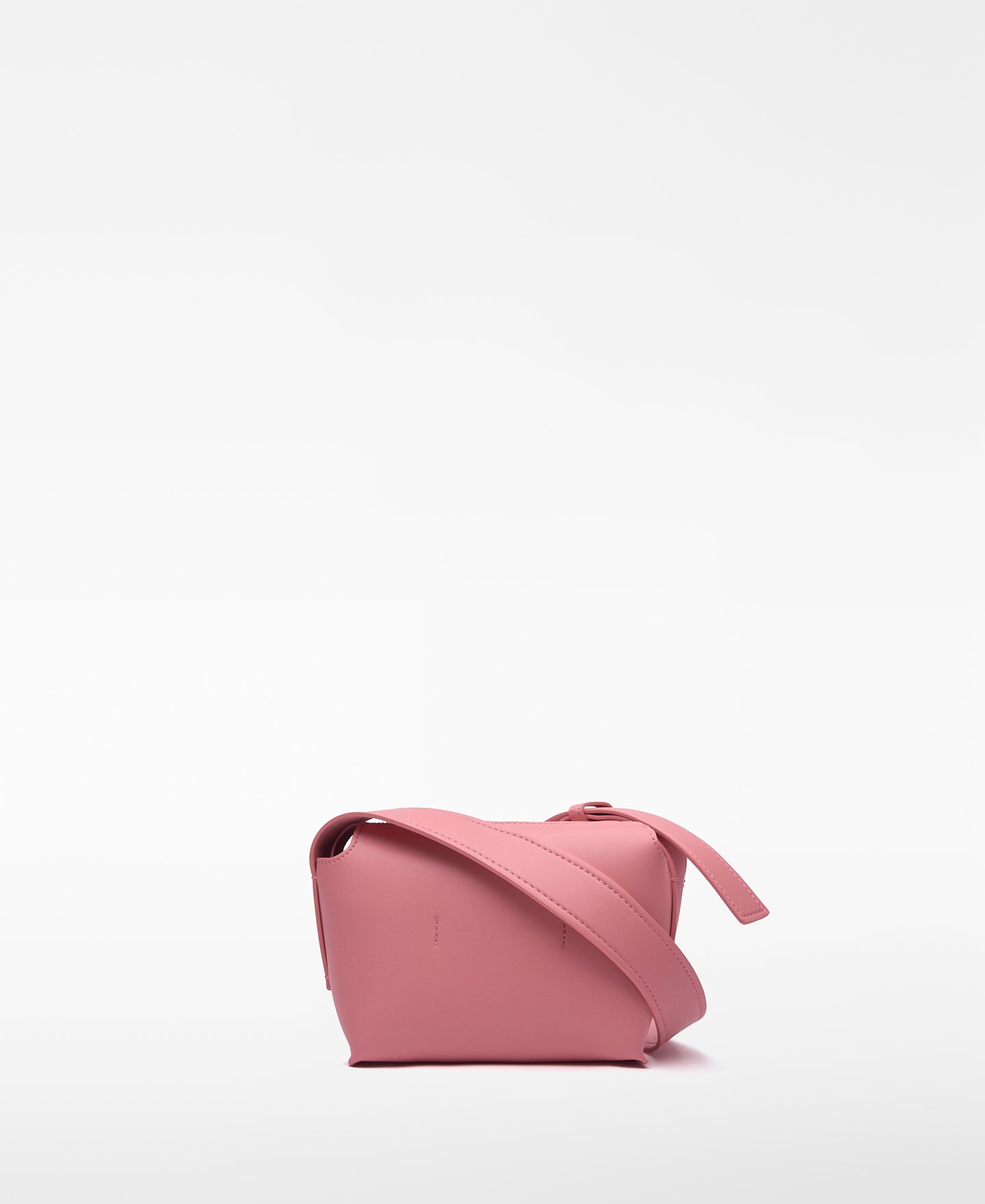 Leather-Non-Leather small crossbody woman image number 1