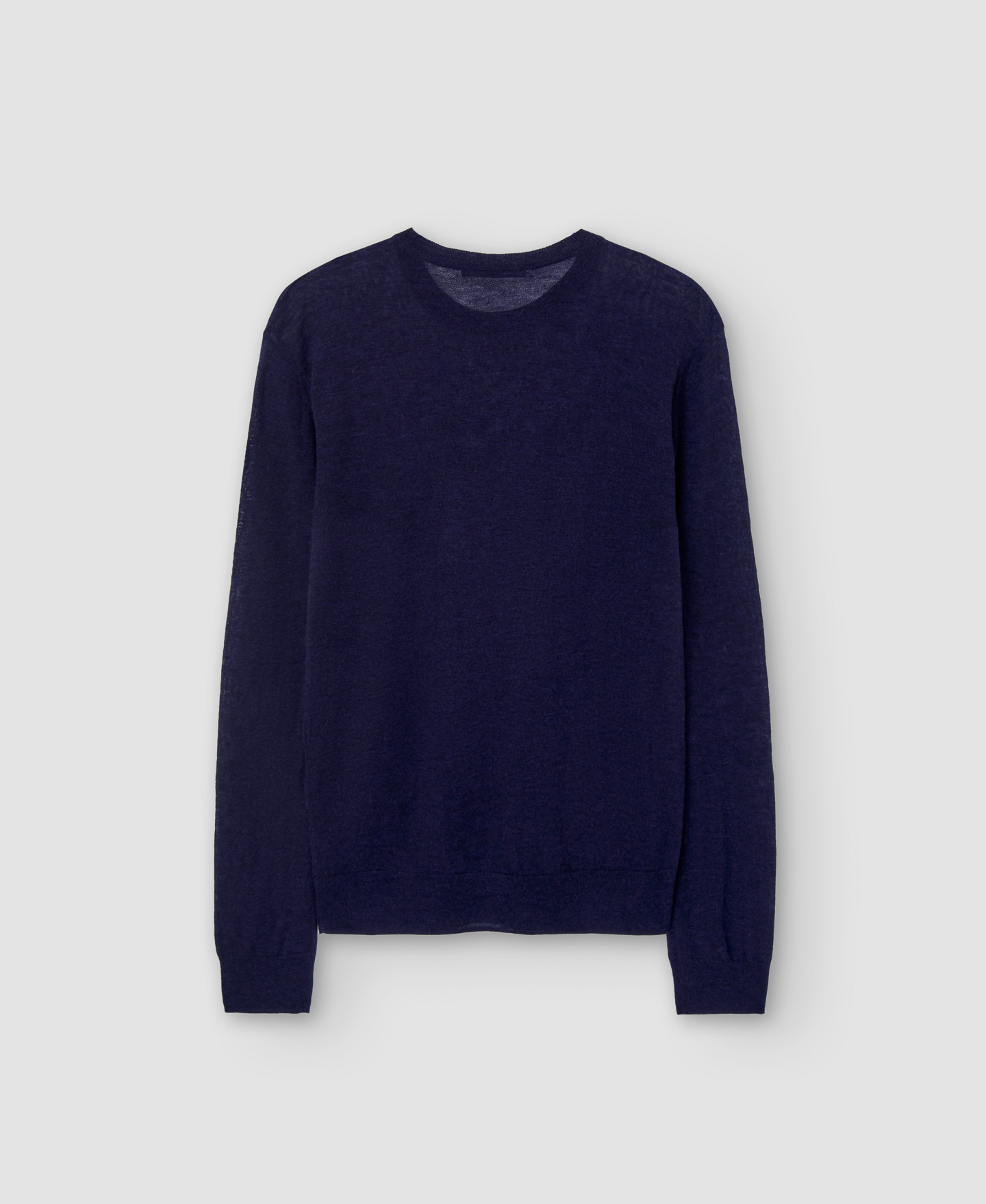 Merino wool crew neck sweater image number 5