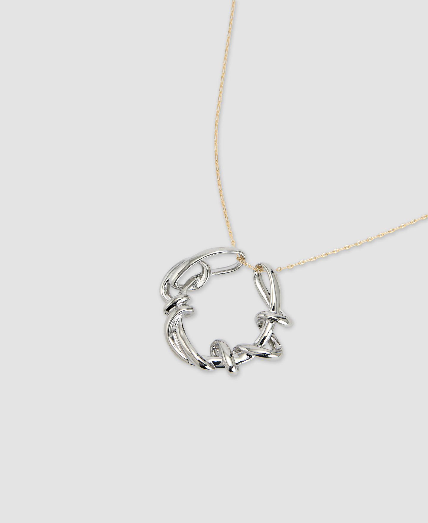 Zinc and Iron Nudos necklace image number 1