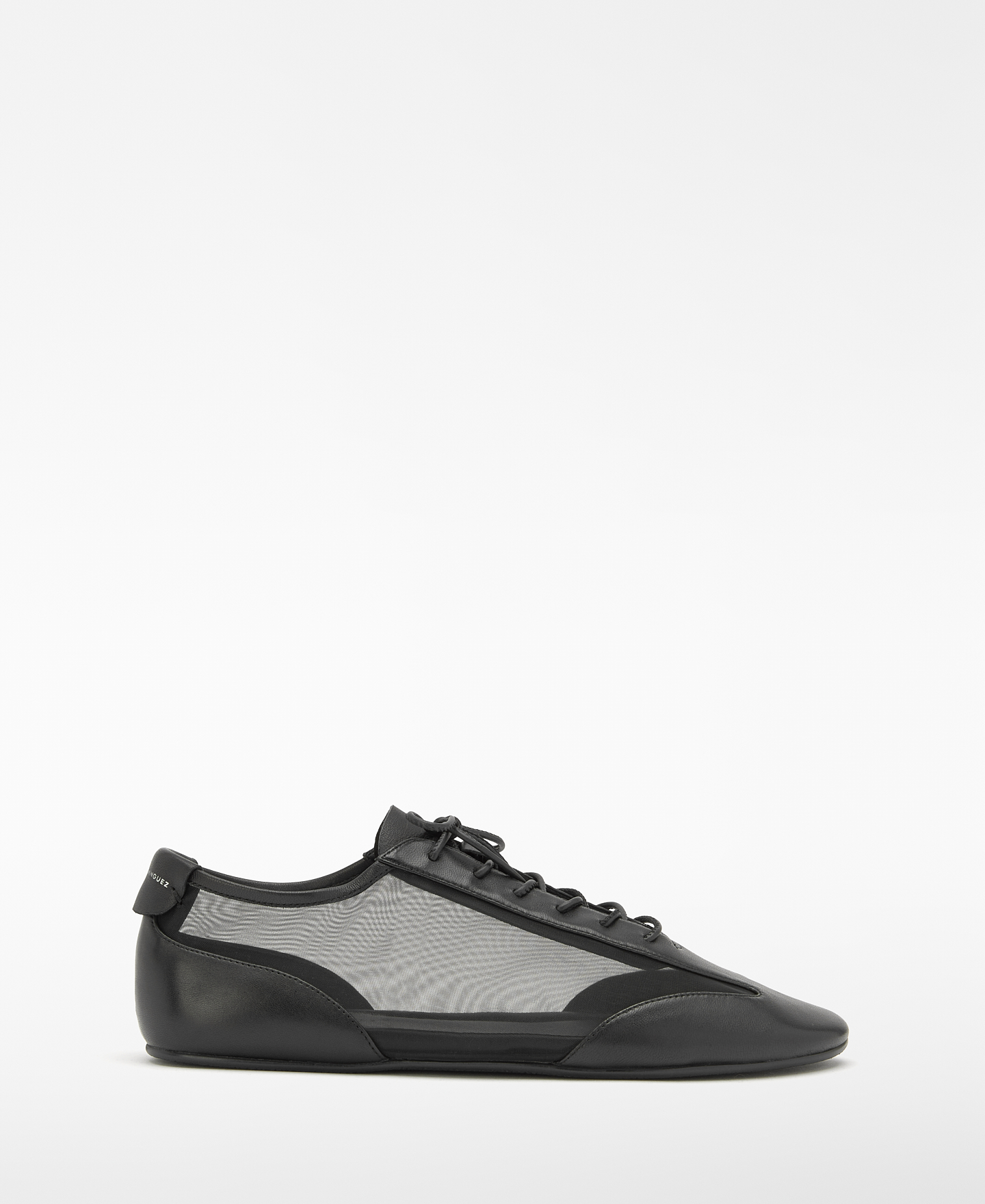 Mesh and leather soft sneaker image number 0