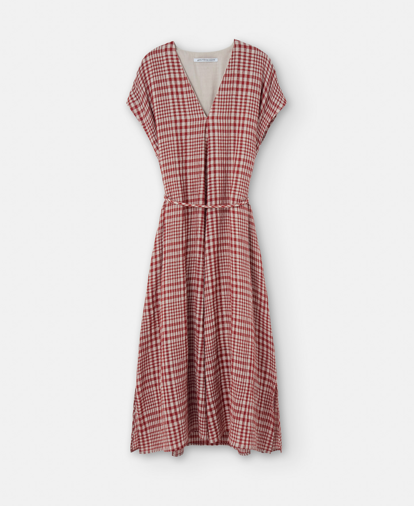 European linen midi dress image number 4
