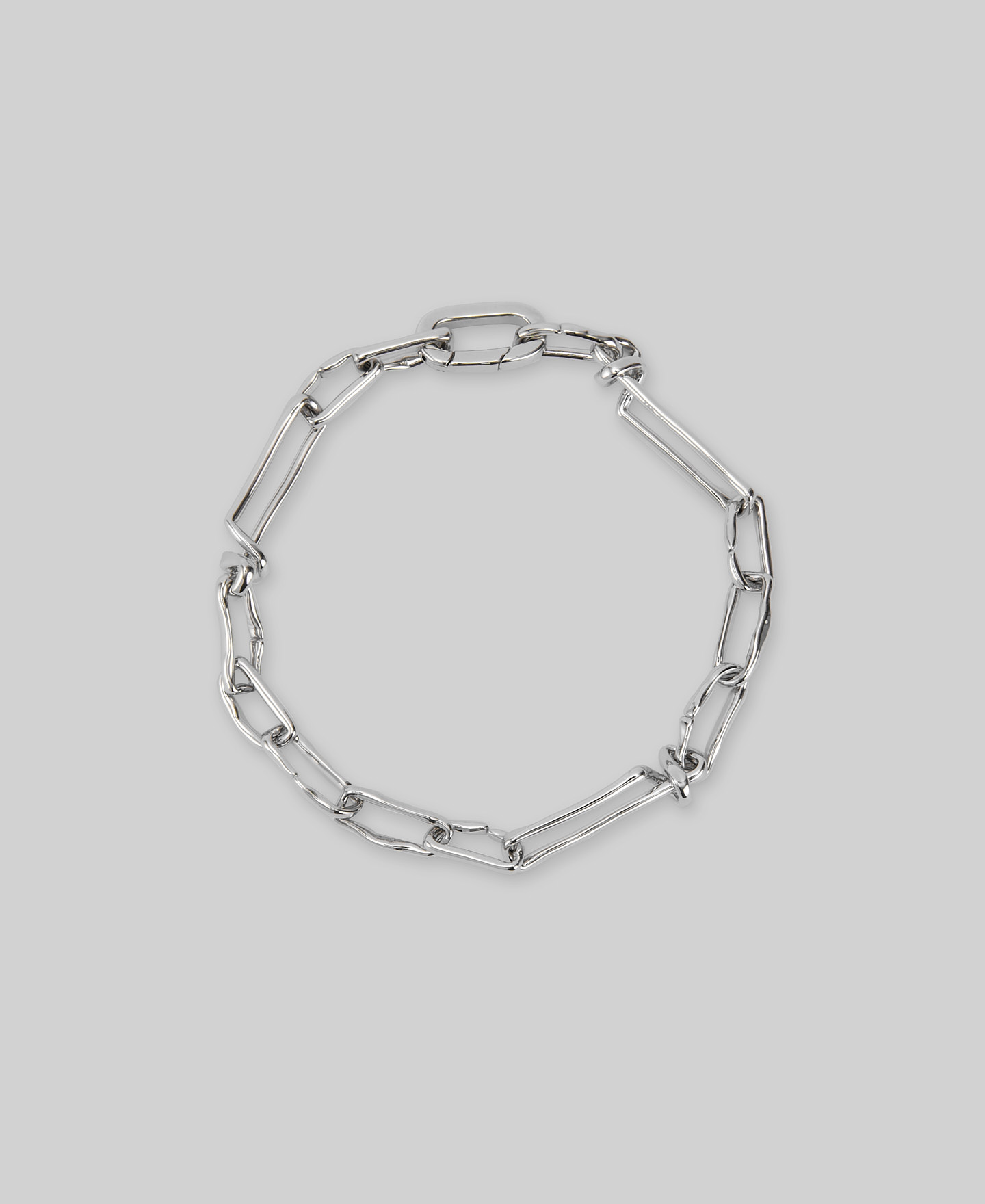 Pulsera eslabones irregulares mujer image number 0