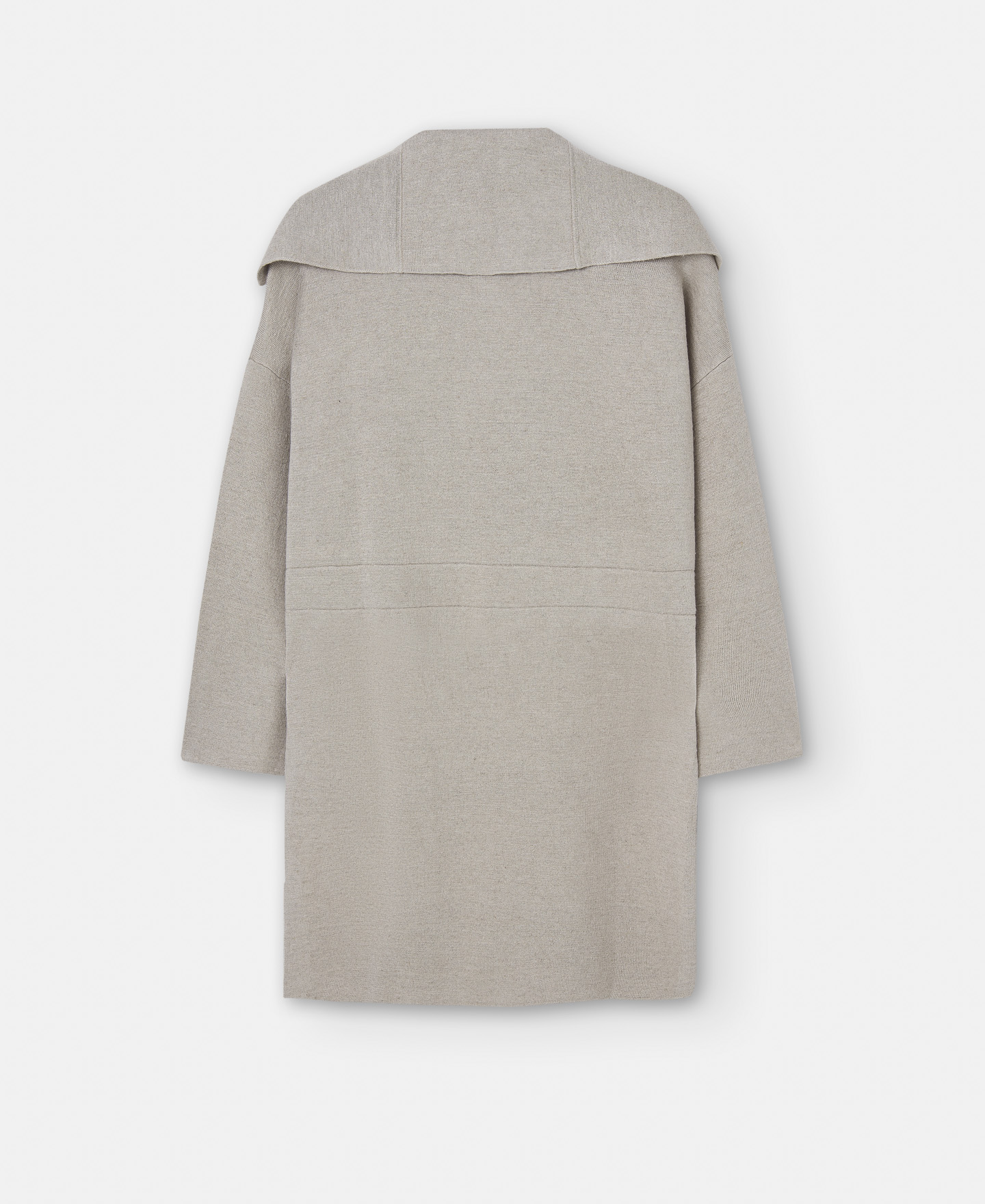 V-neck linen jacket image number 5