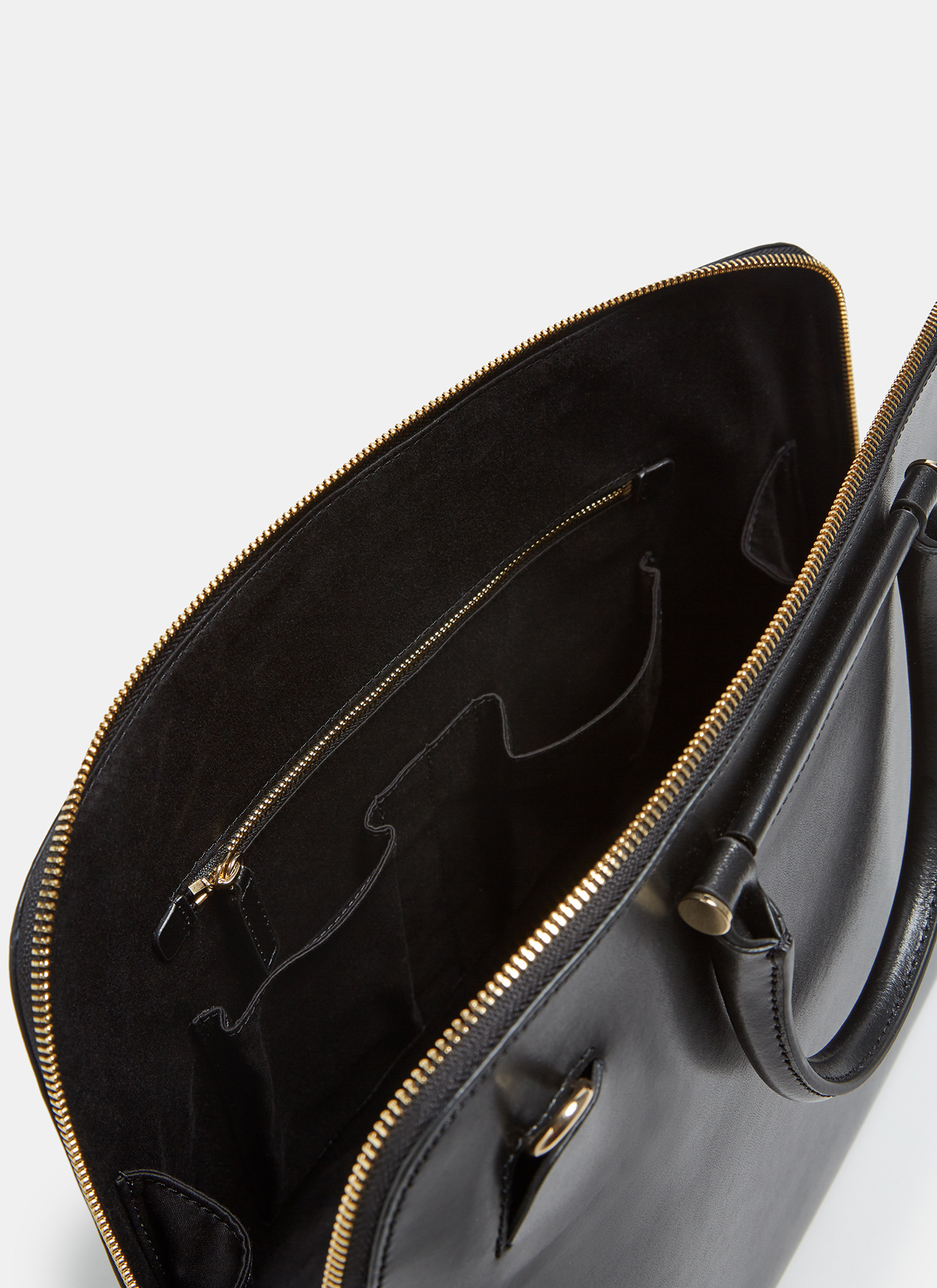 Citybag en vaqueta brillo image number 2