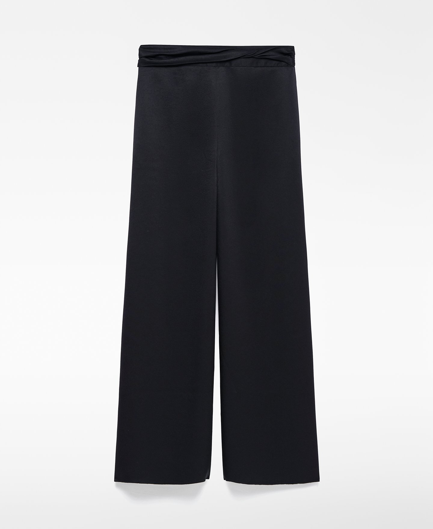 Pantalon palazzo noir pour femme image number 4