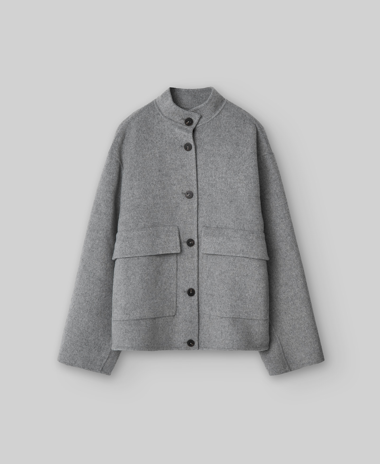 Charcoal grey coat woman image number 4