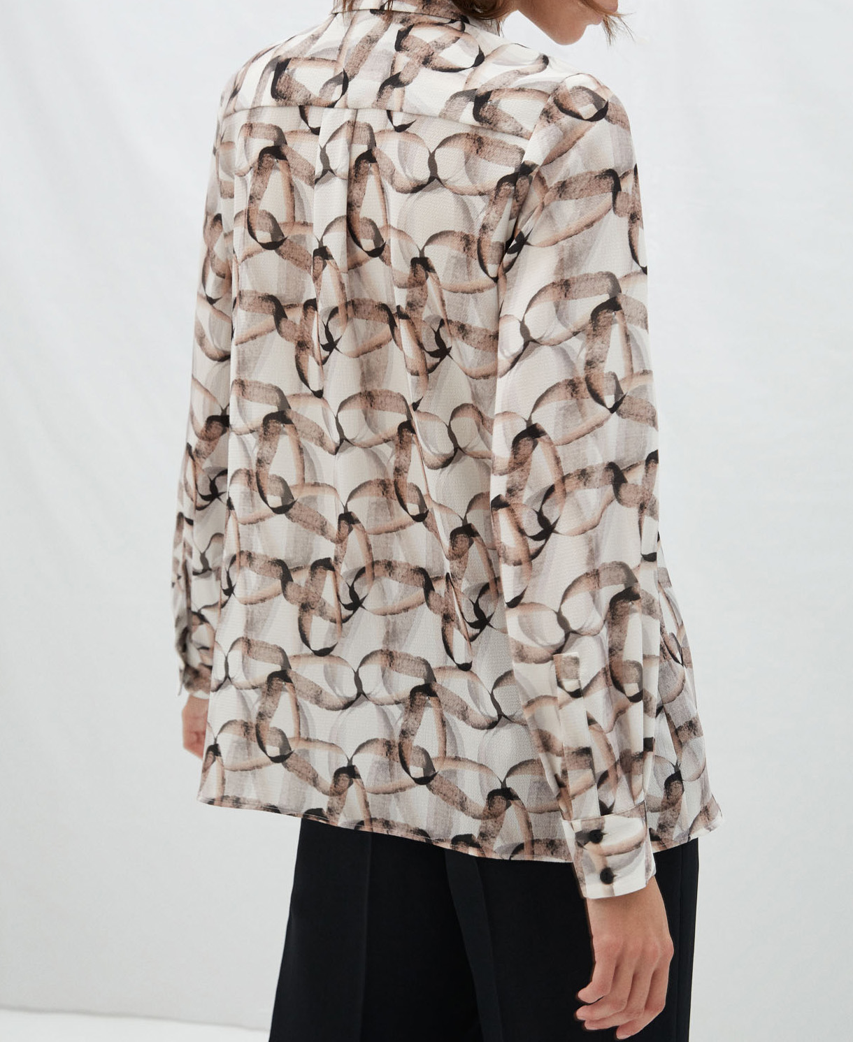 Organic print shirt image number 2