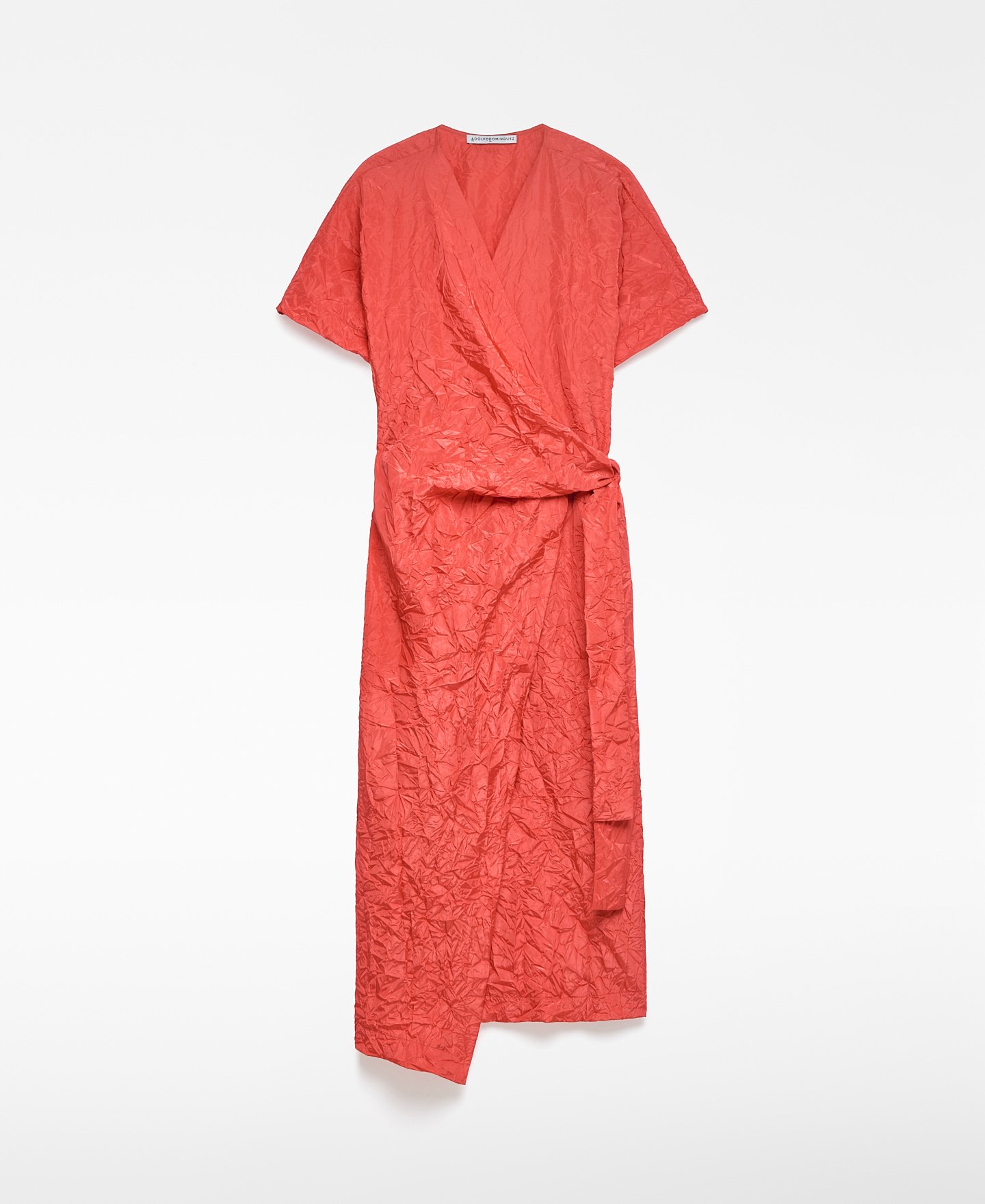 Vestido midi cruzado image number 4