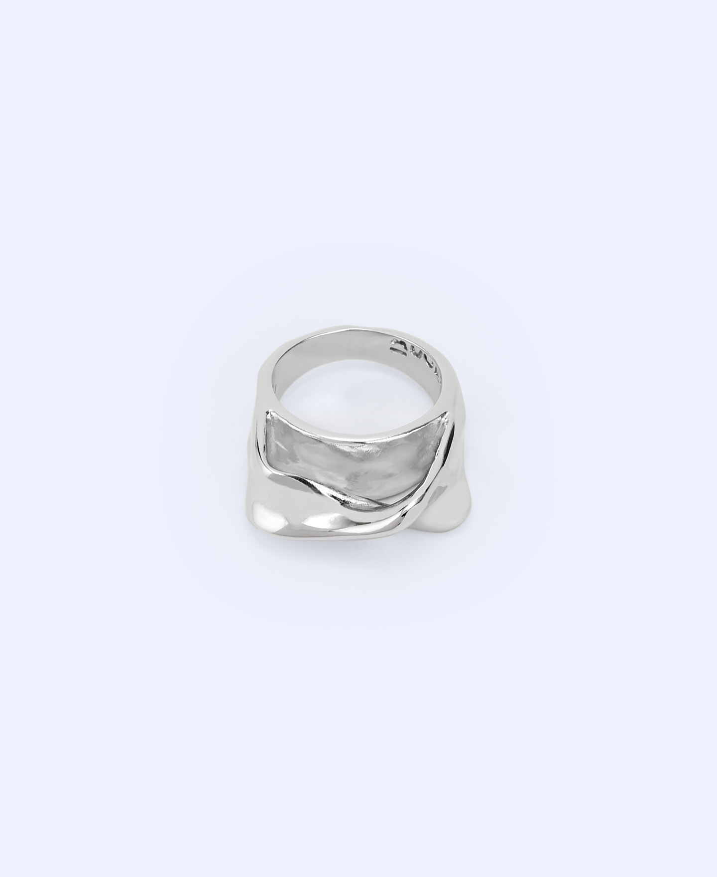 Anillo en zinc motivo Torsión image number 0