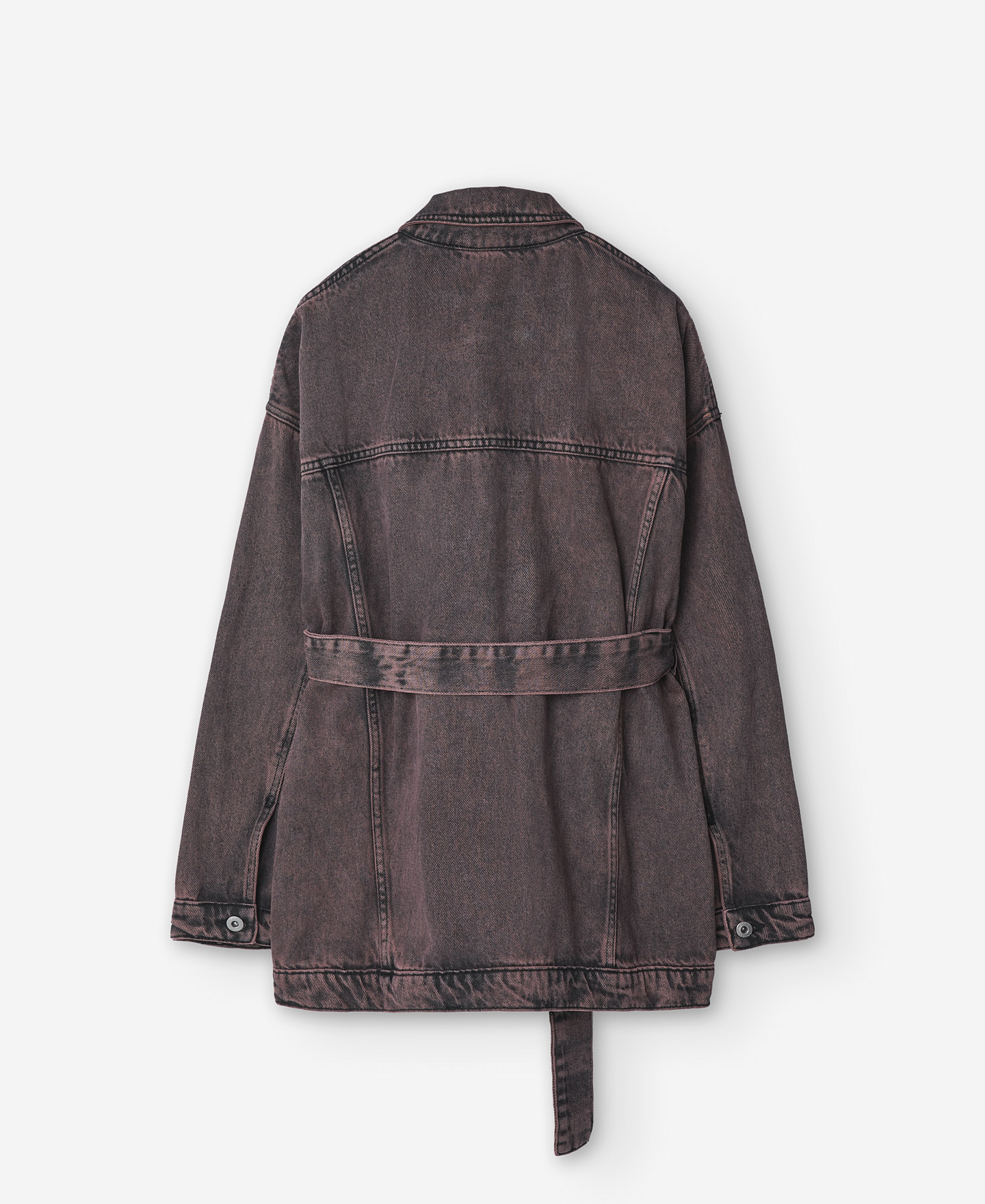 Denim long jacket image number 5