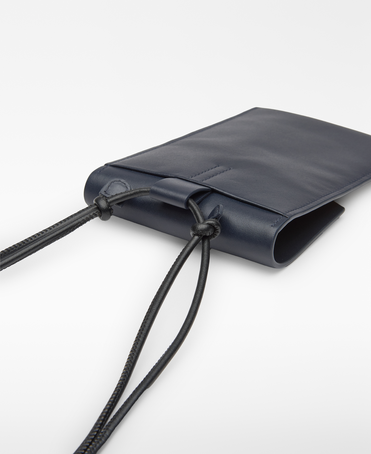 Zweifarbige Handytasche Leder image number 1