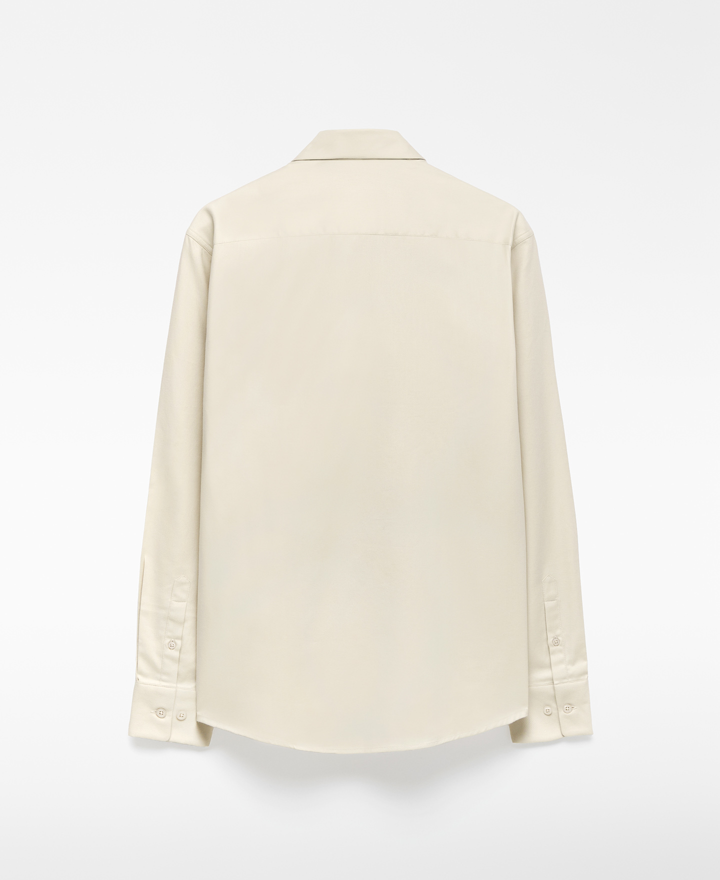 Camisa cuello italiano algodón hombre image number 5