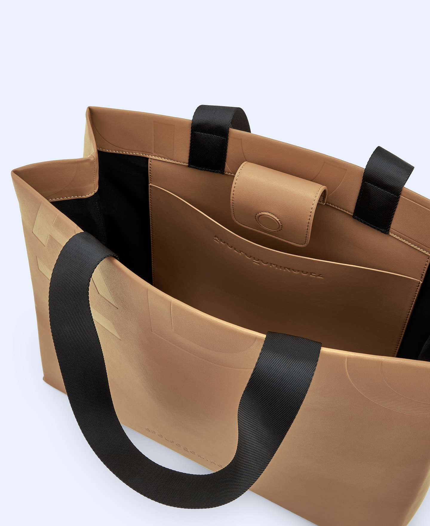 Recycled material large shopping bag image number 3