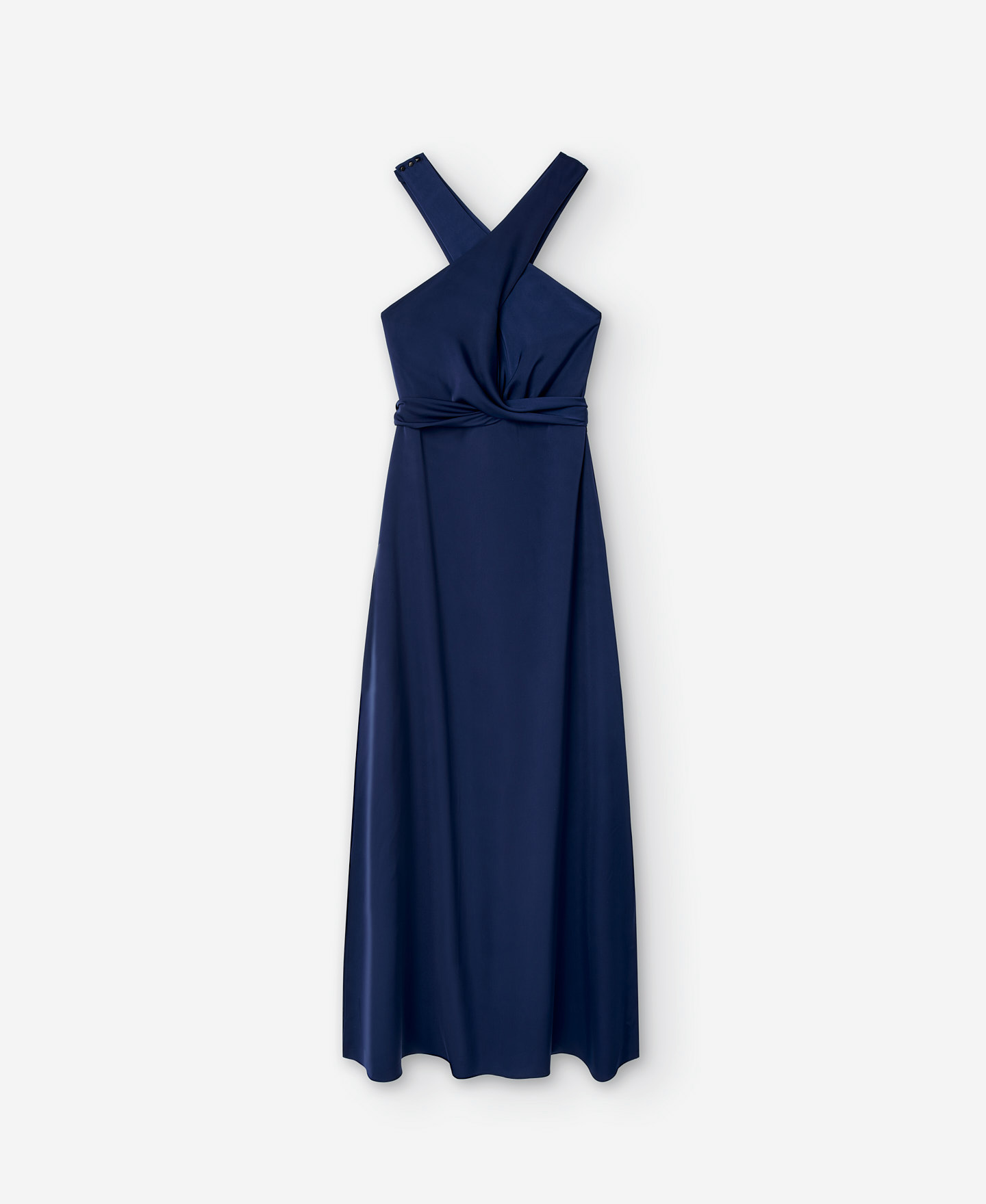 Vestido largo cuello halter image number 6