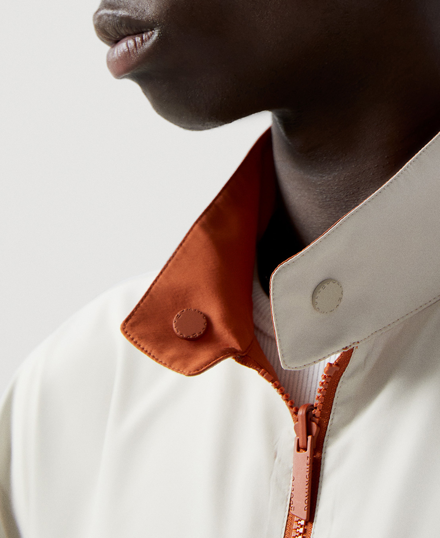 Veste Harrington réversible à col mao image number 3