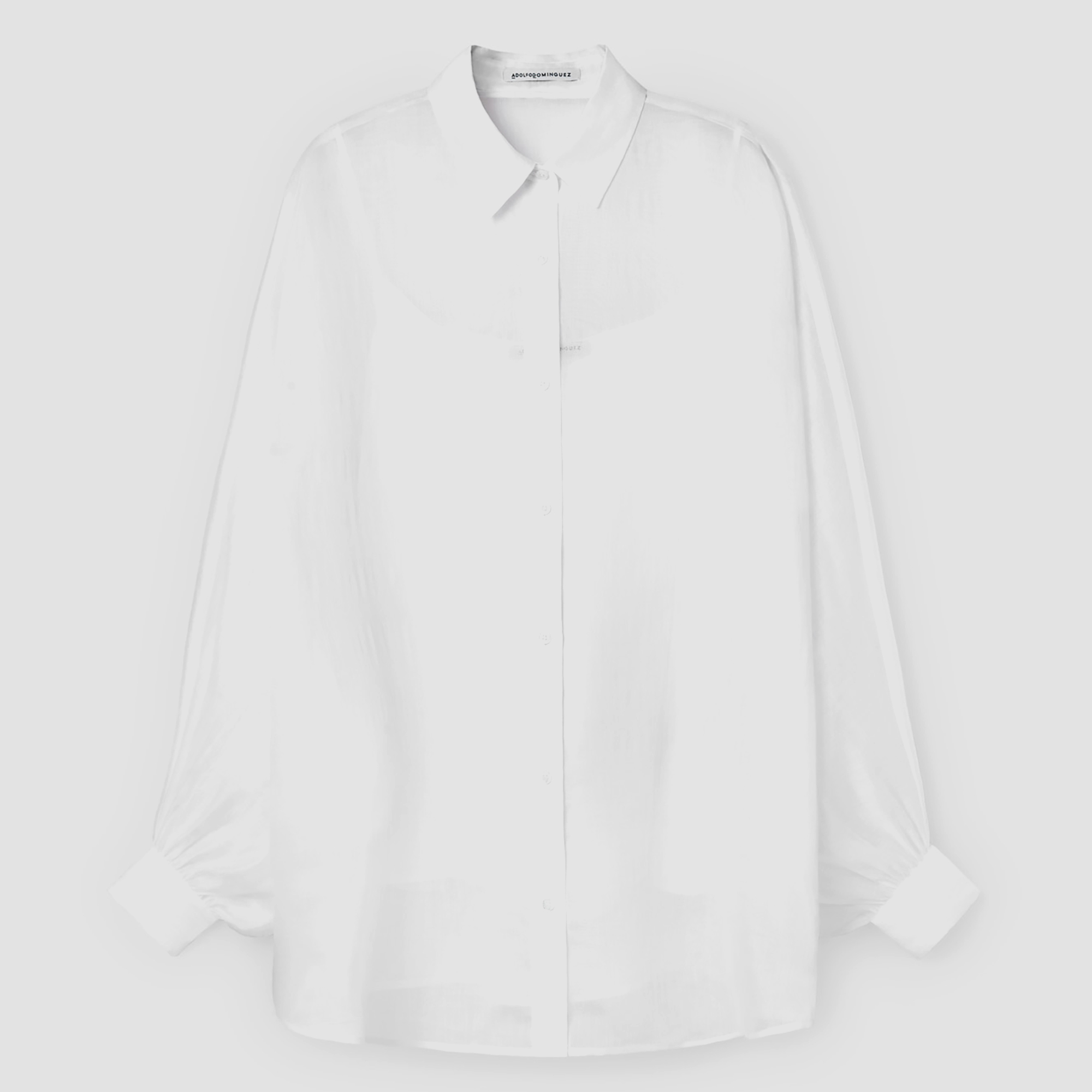 Camisa amplia con mangas abullonadas image number 4