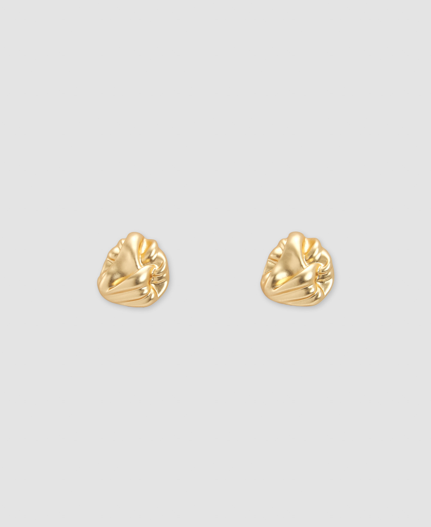 Zinc water texture earring image number 0