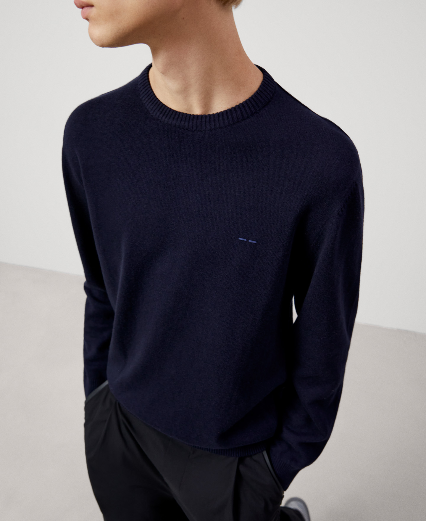 Cotton and wool sweater image number 5