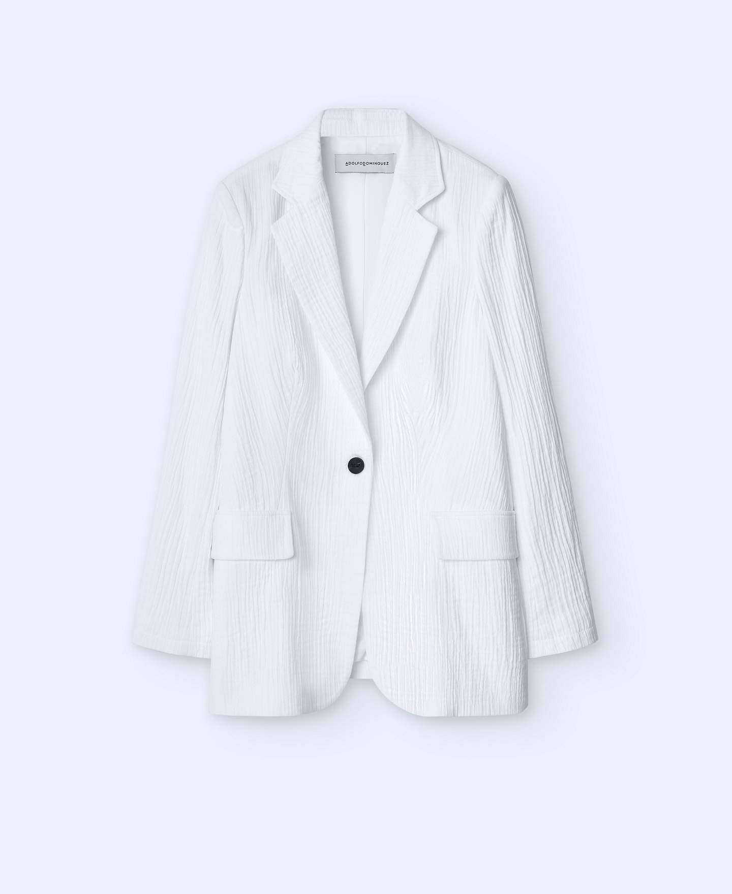 Cotton tailored blazer image number 4
