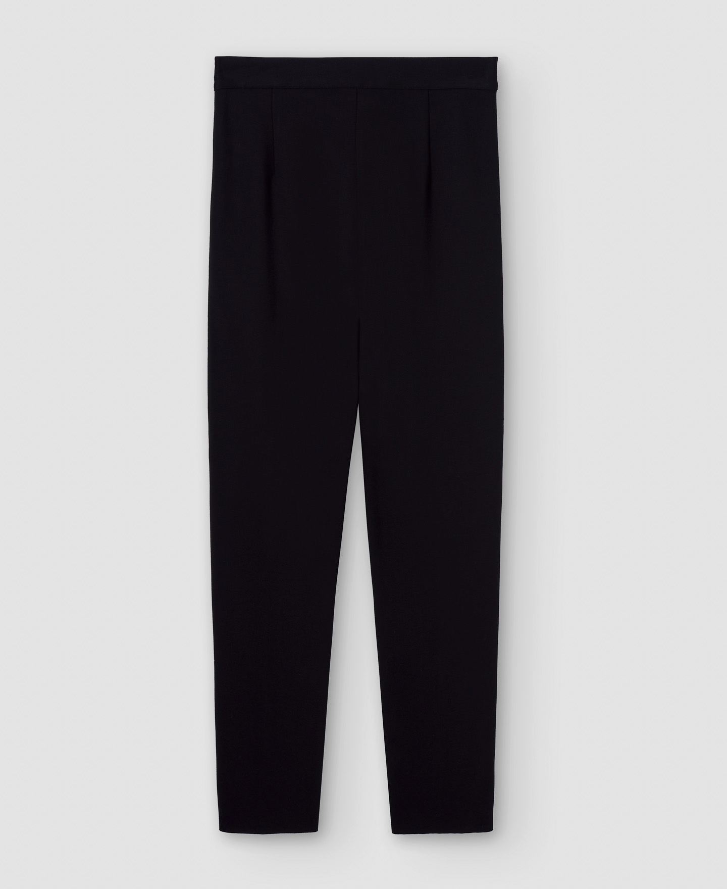 Viscose blunt knitted skinny trousers image number 5