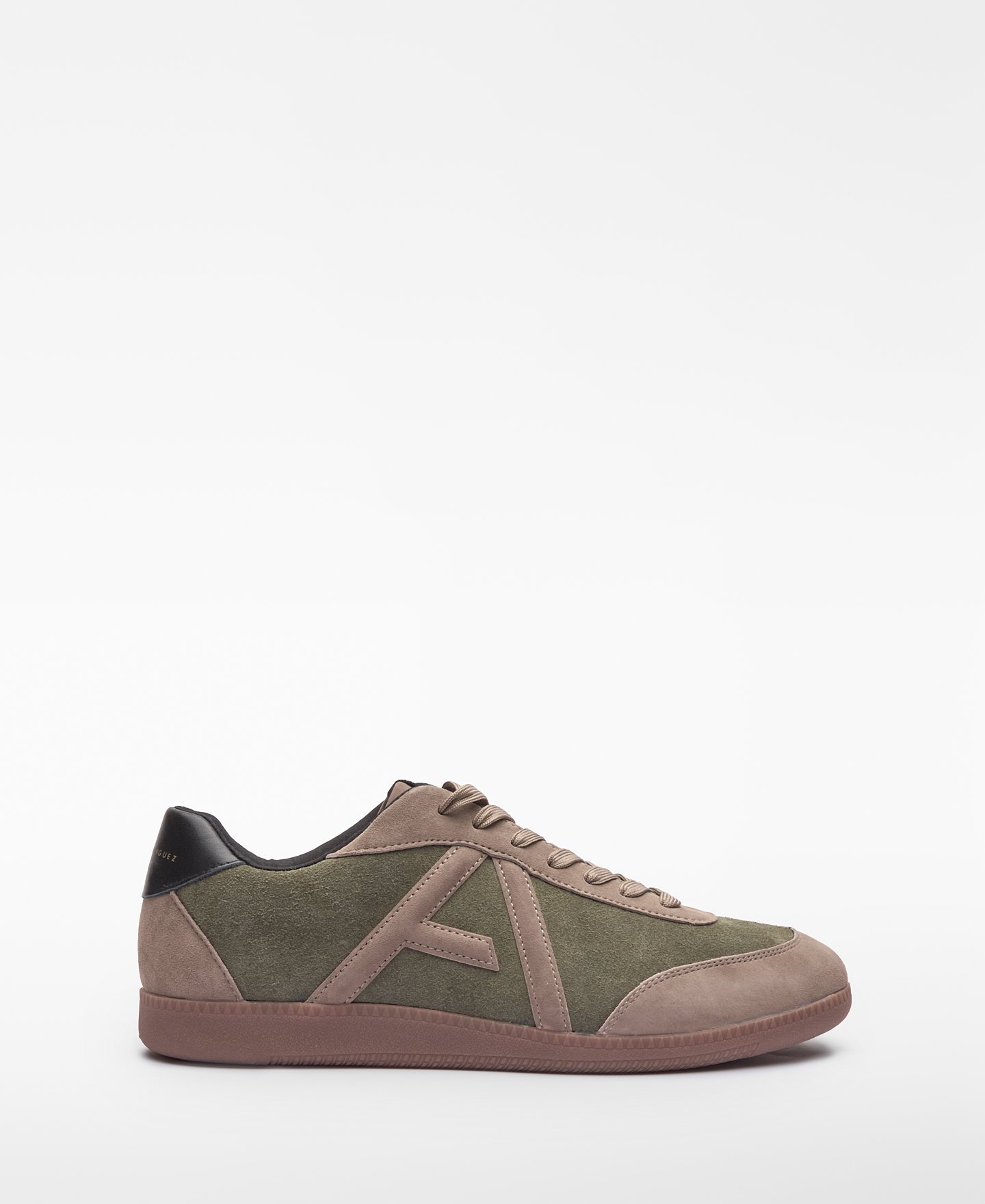 Zapatilla ante maxi logo hombre image number 0