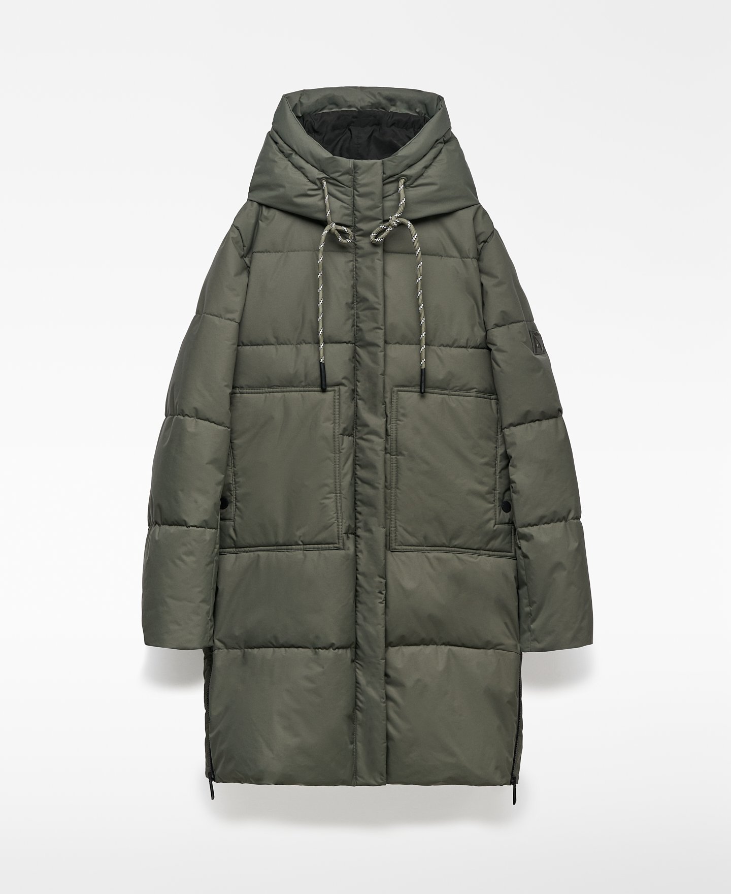 Abrigo largo acolchado mujer image number 6