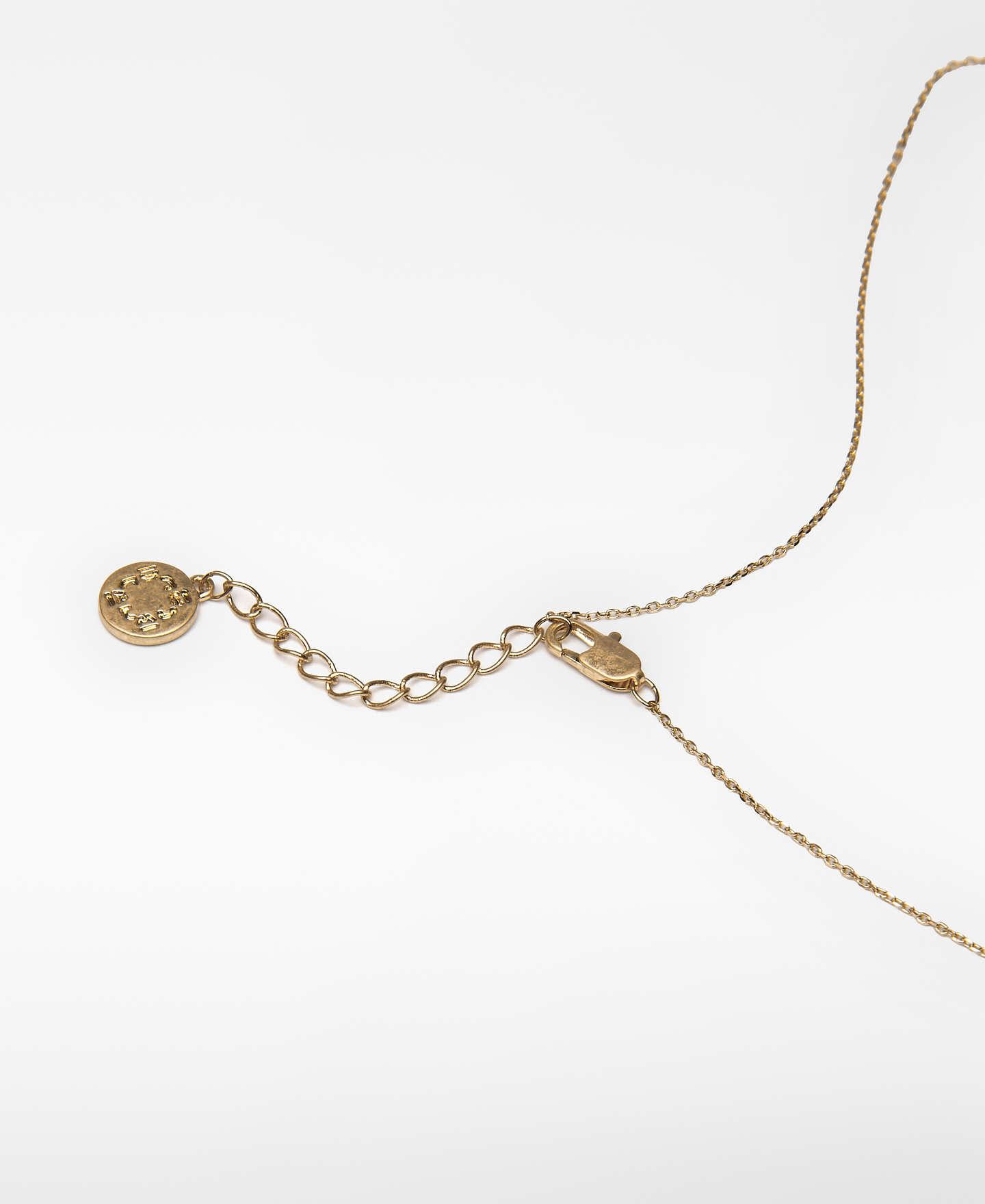 Double-lacquered piece necklace woman image number 2