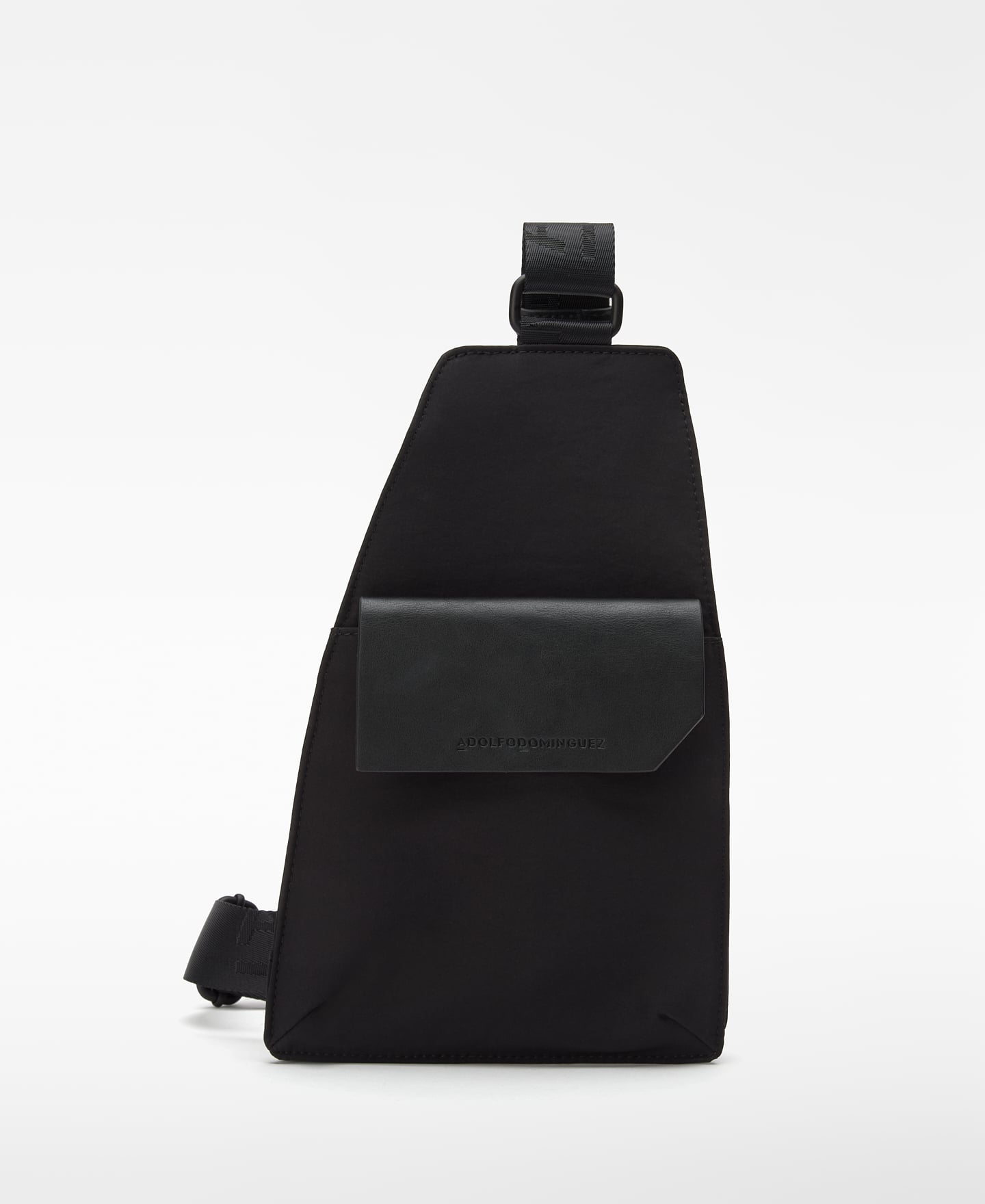Nylon flap crossbody image number 0